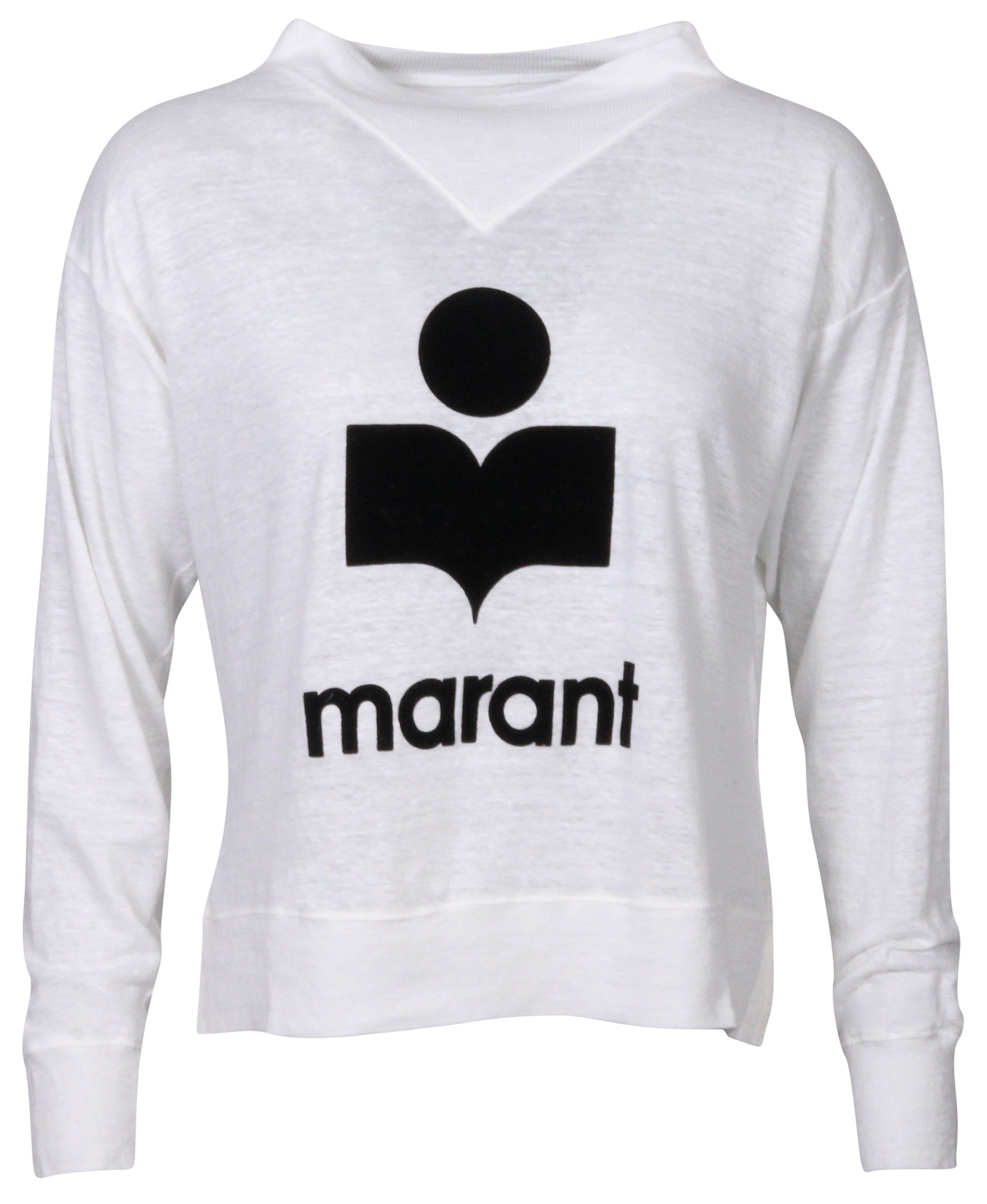 Isabel Marant Étoile Longsleeve Kilsen White Printed