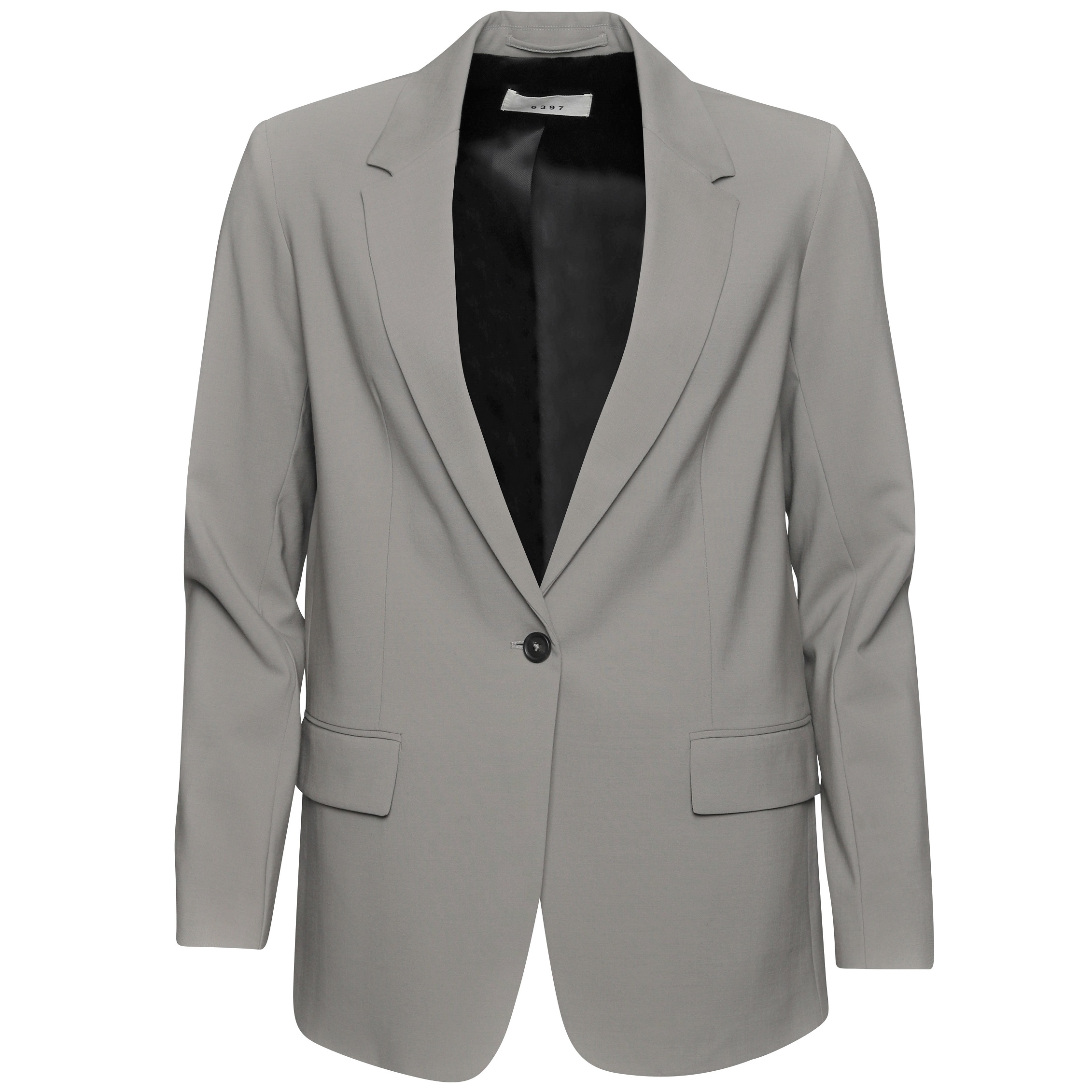 6397 New Classic Blazer in Rock Grey S