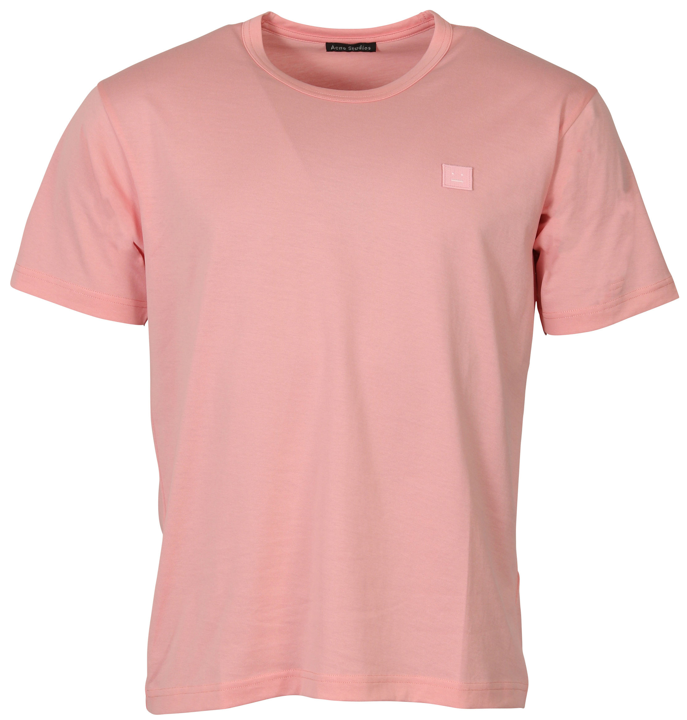 Unisex Acne Studios T-Shirt Nash Face Blush Pink