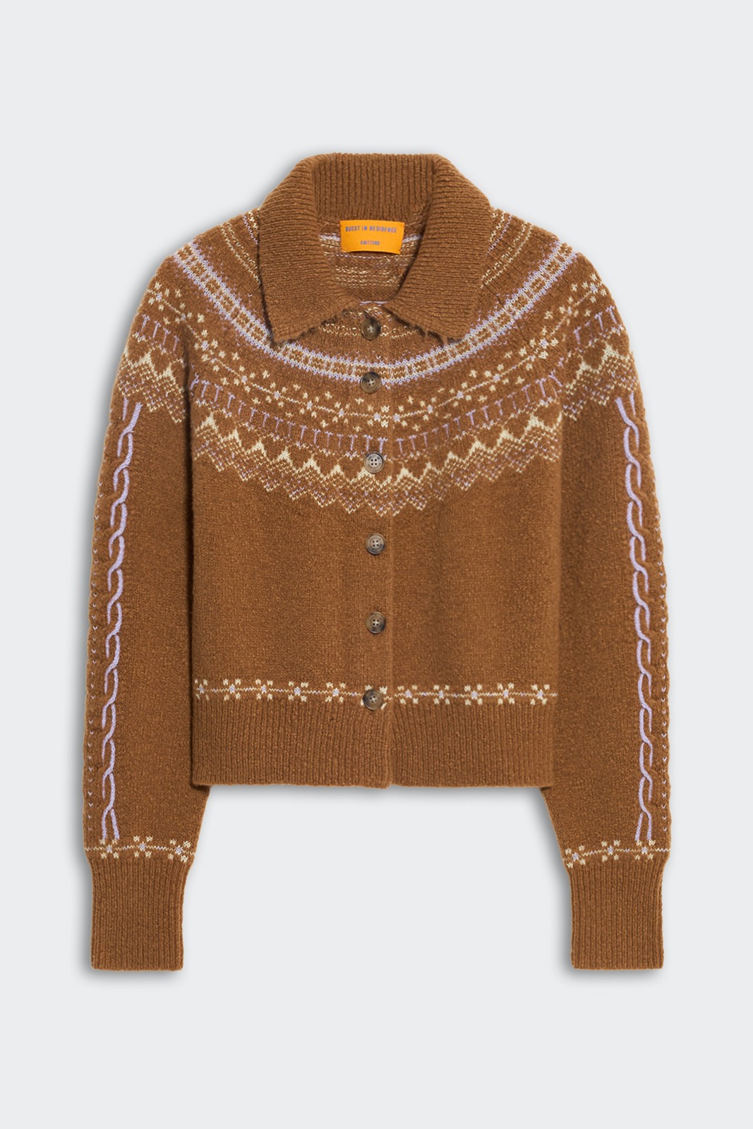 GUEST IN RESIDENCE Cloud Chalet Knit Sweater in Almond