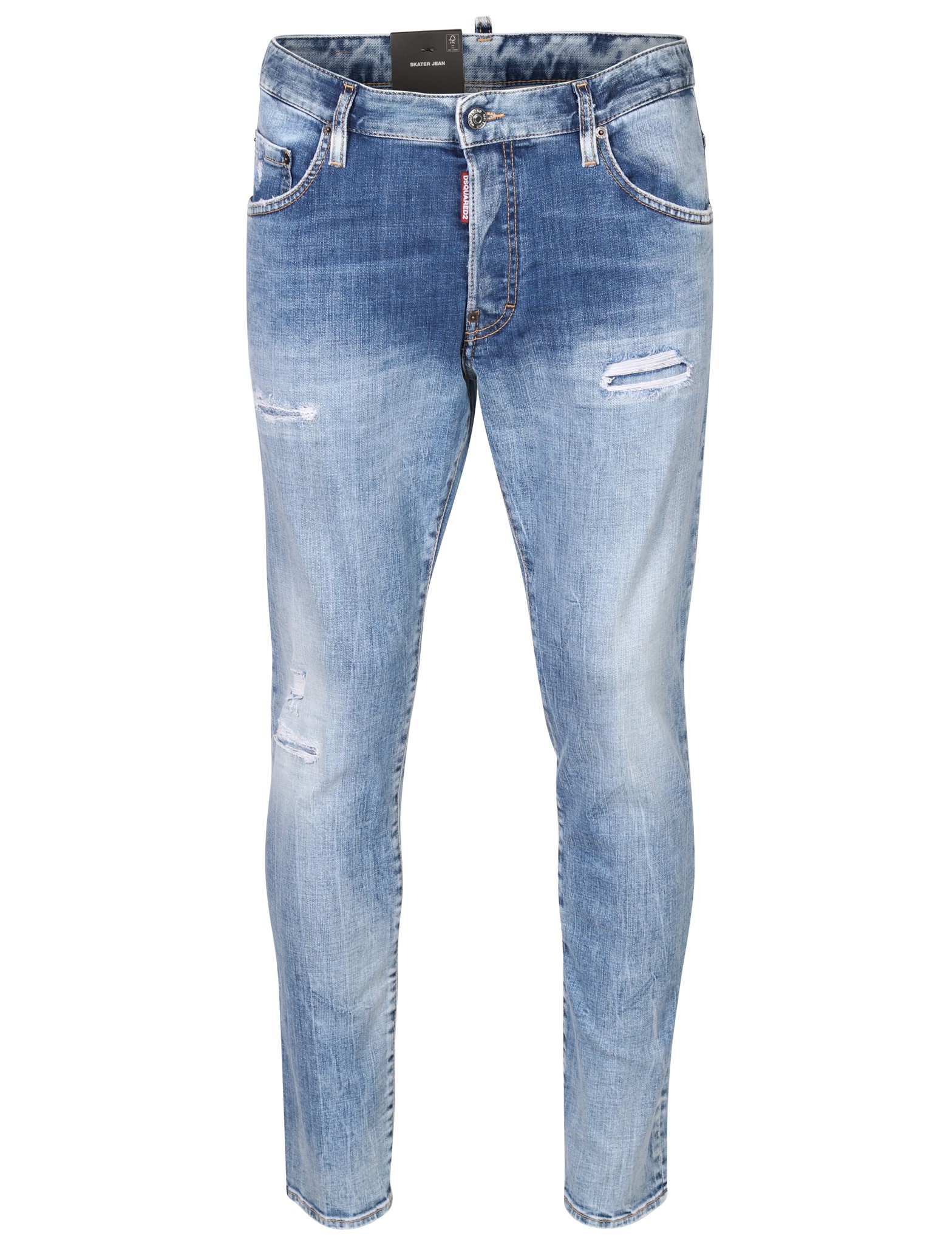 DSQUARED2 Skater Jeans in Light Blue Washing 48