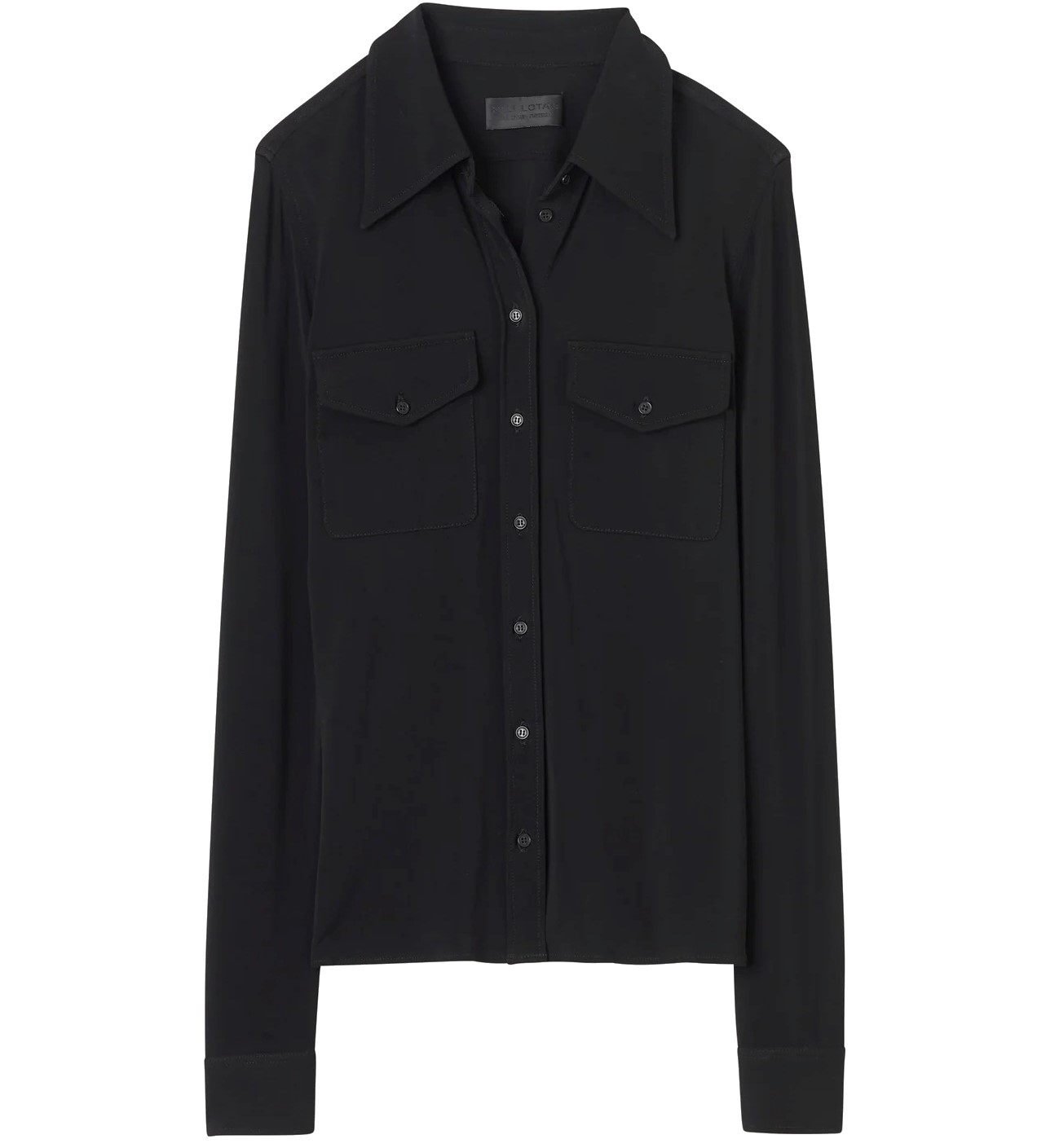 NILI LOTAN Aveline Shirt in Black