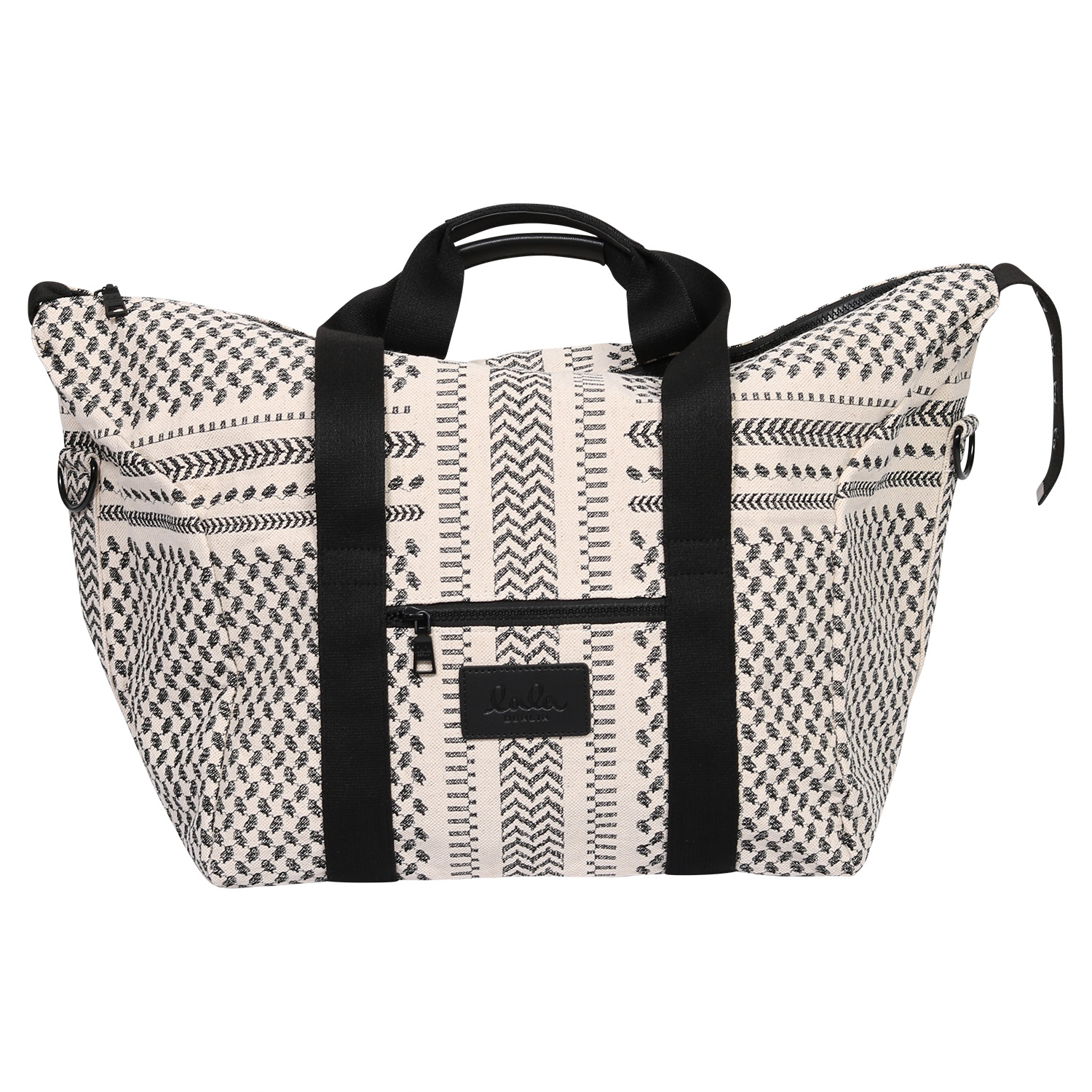Lala Berlin Big Bag Muriel X-Stitch Black