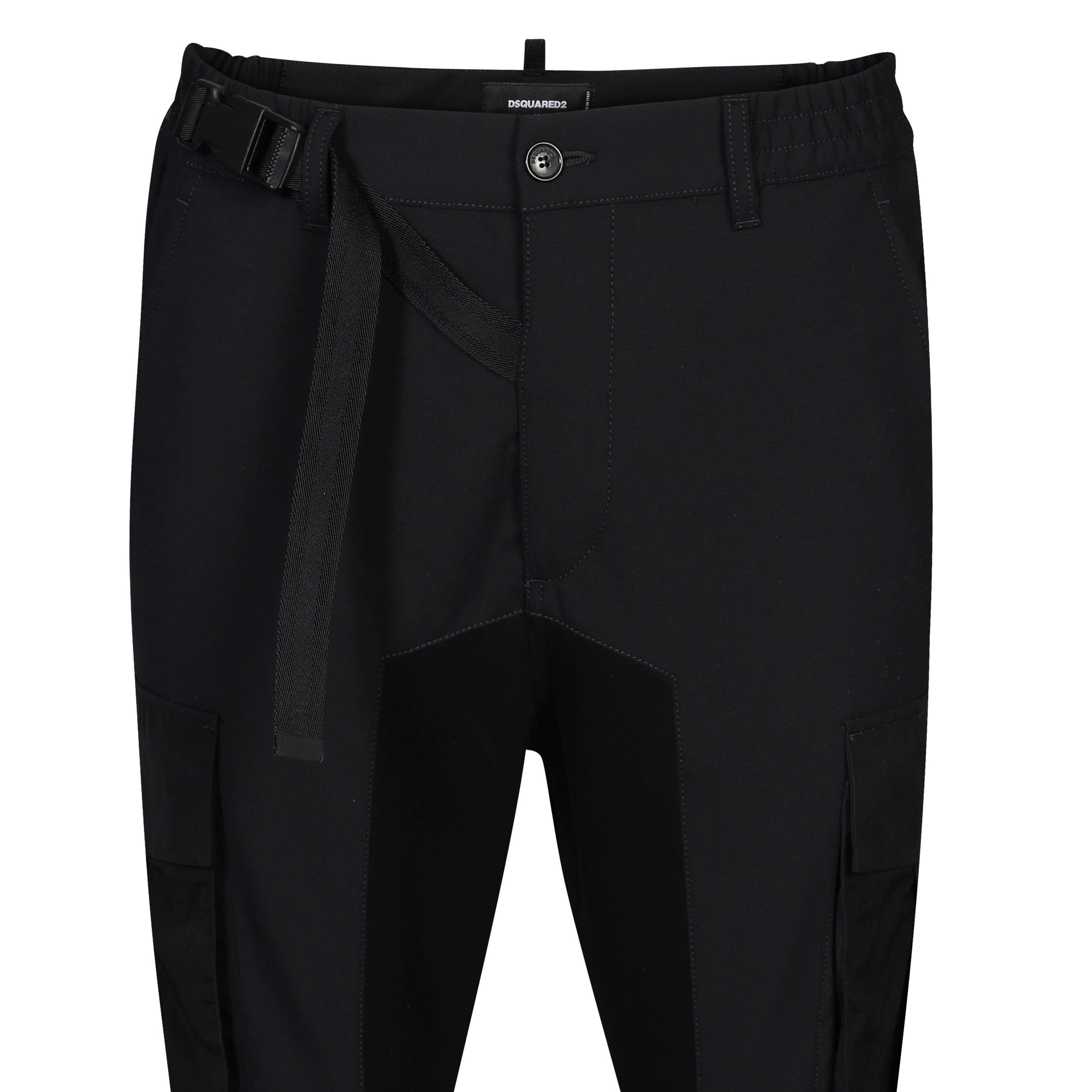 Dsquared Hybrid Dean Cargo Pant in Black