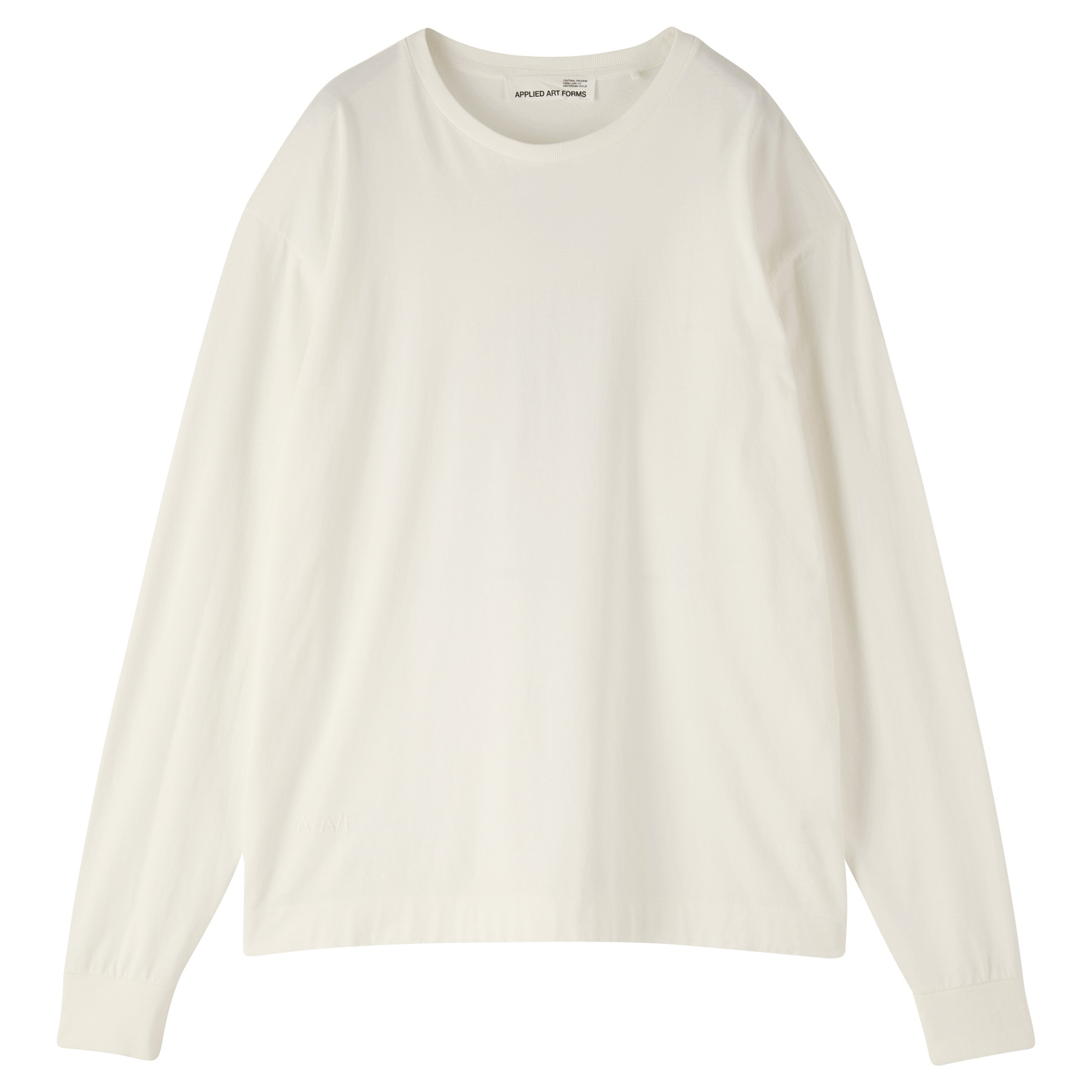 APPLIED ART FORMS Longsleeve in Light Ecru L