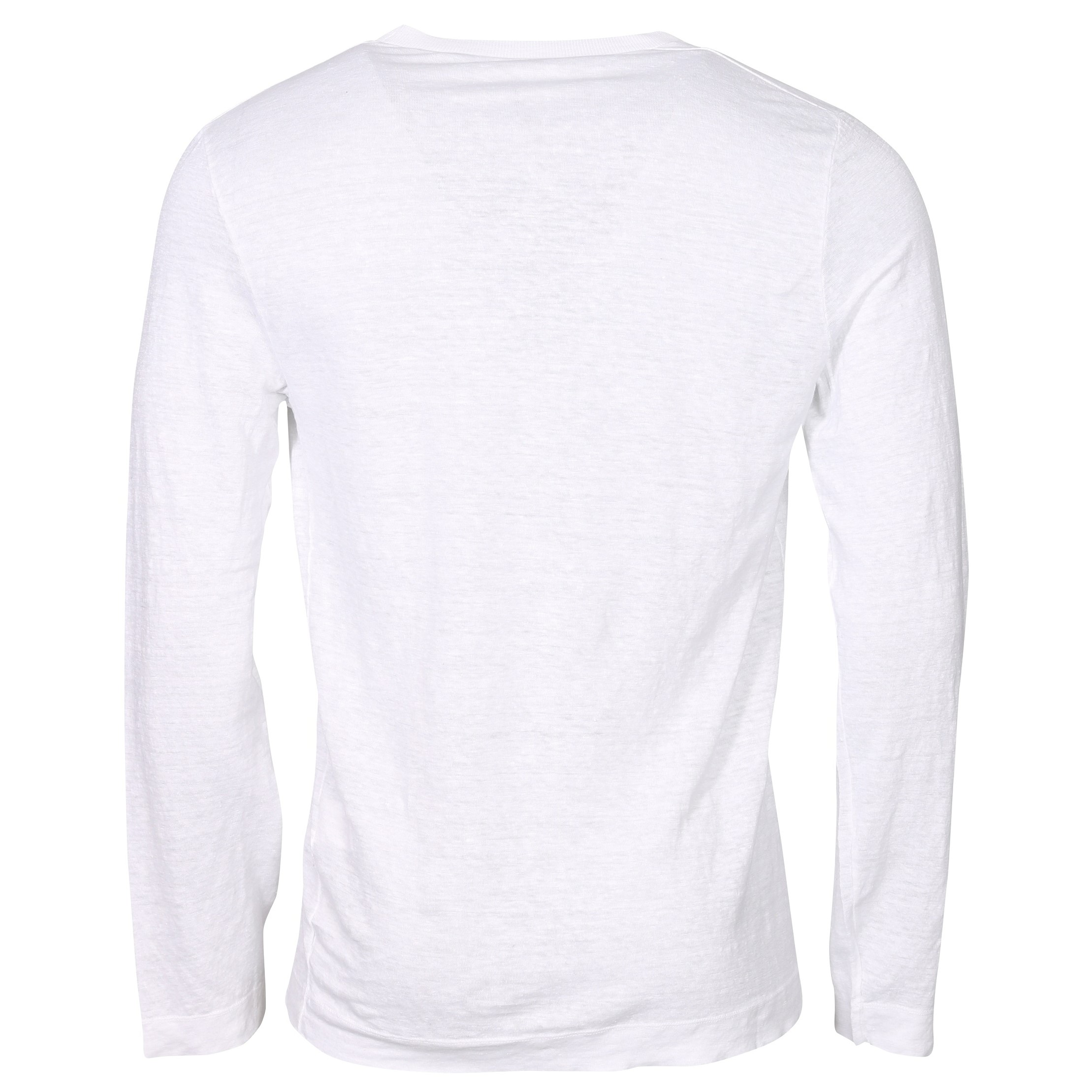 TRANSIT UOMO Hemp Longsleeve in White 3XL