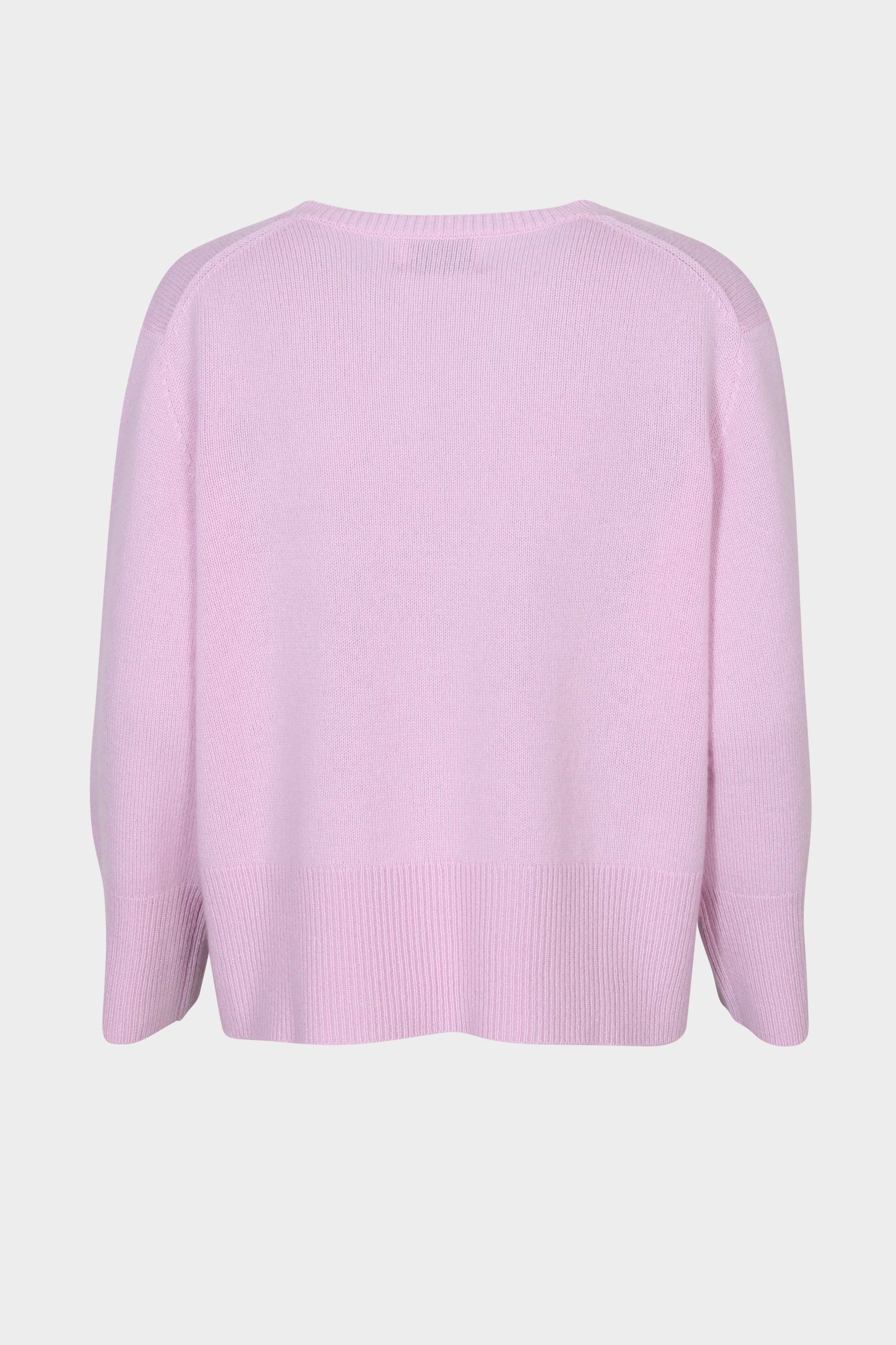 FLONA Cashmere Sweater in Pink XS