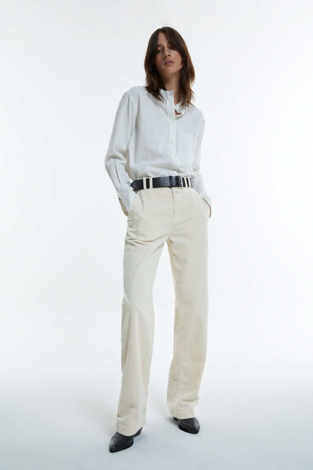 Closed Rowan Blouse Pinstripe
