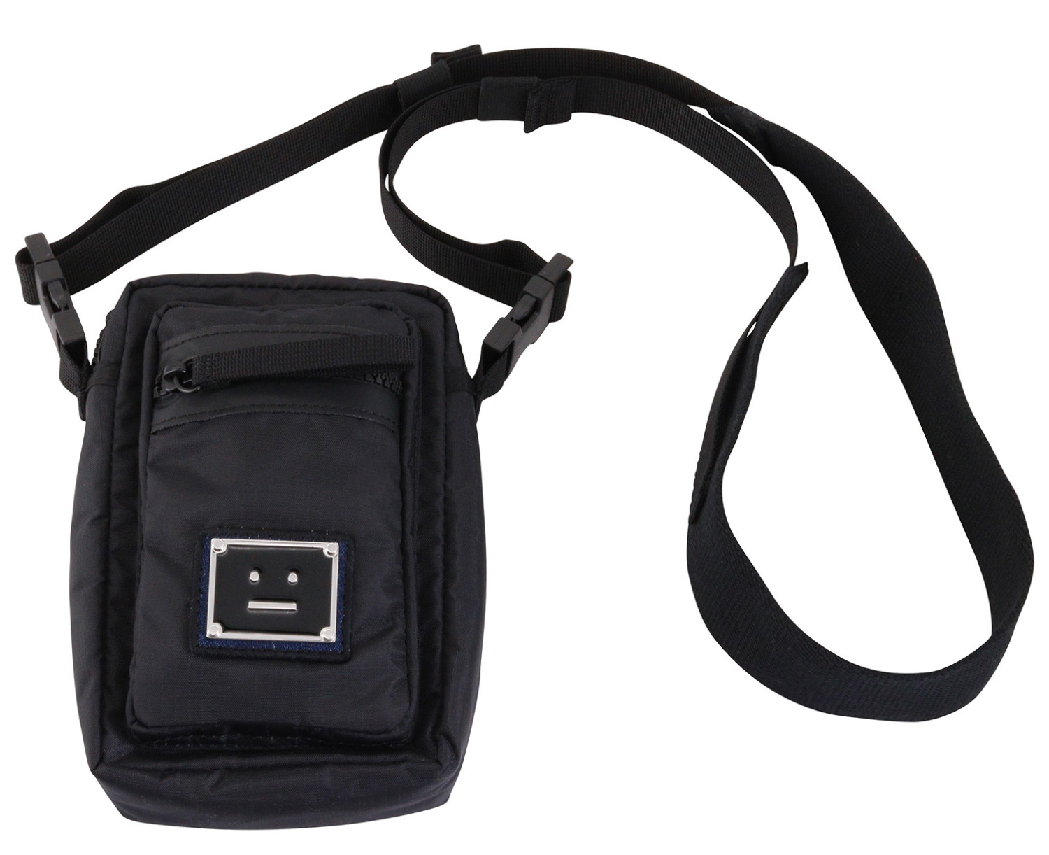 Unisex Acne Studios Bag Arvel Plaque Face Black
