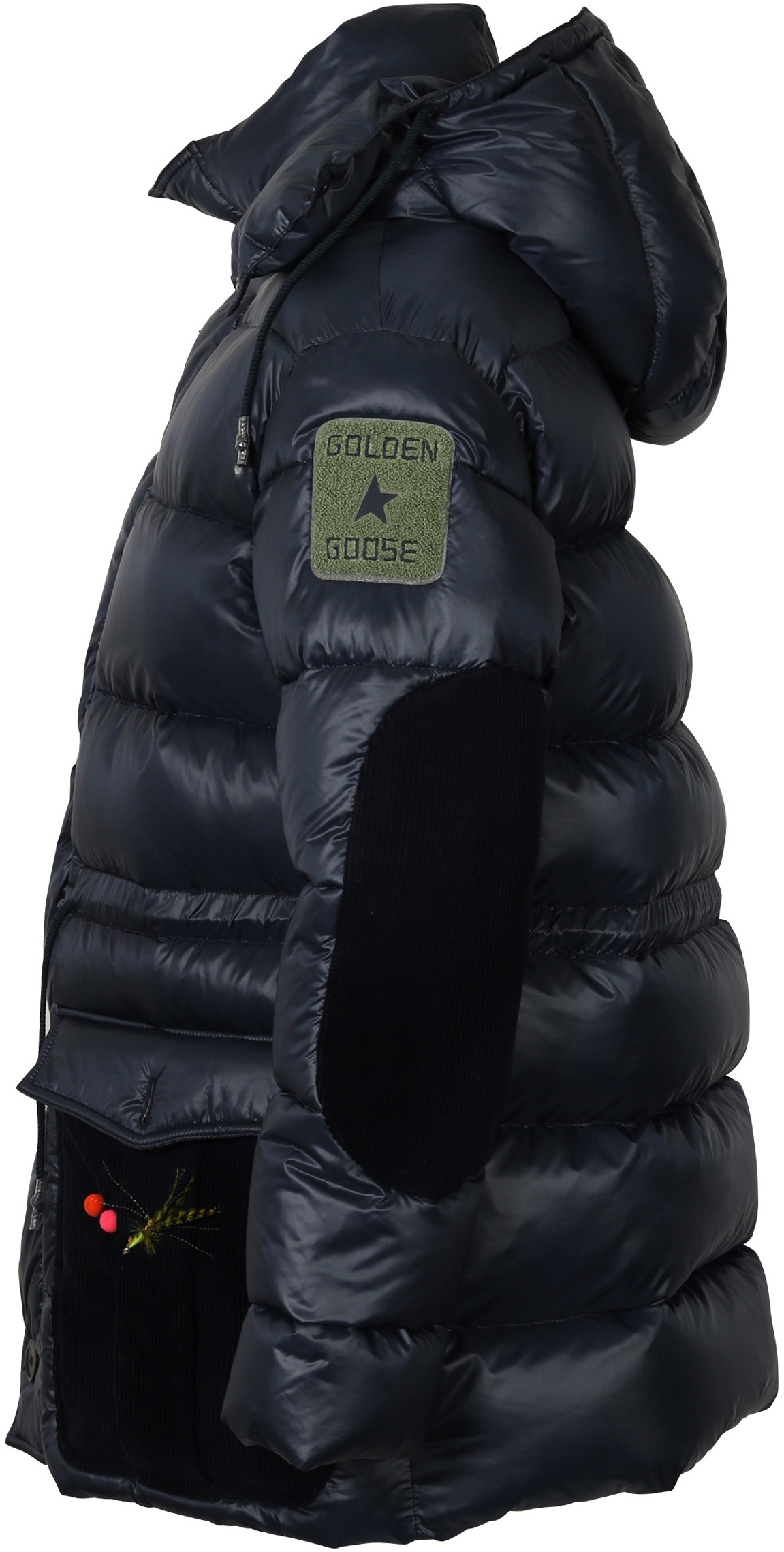 Golden Goose Down Jacket Isao Blue 48