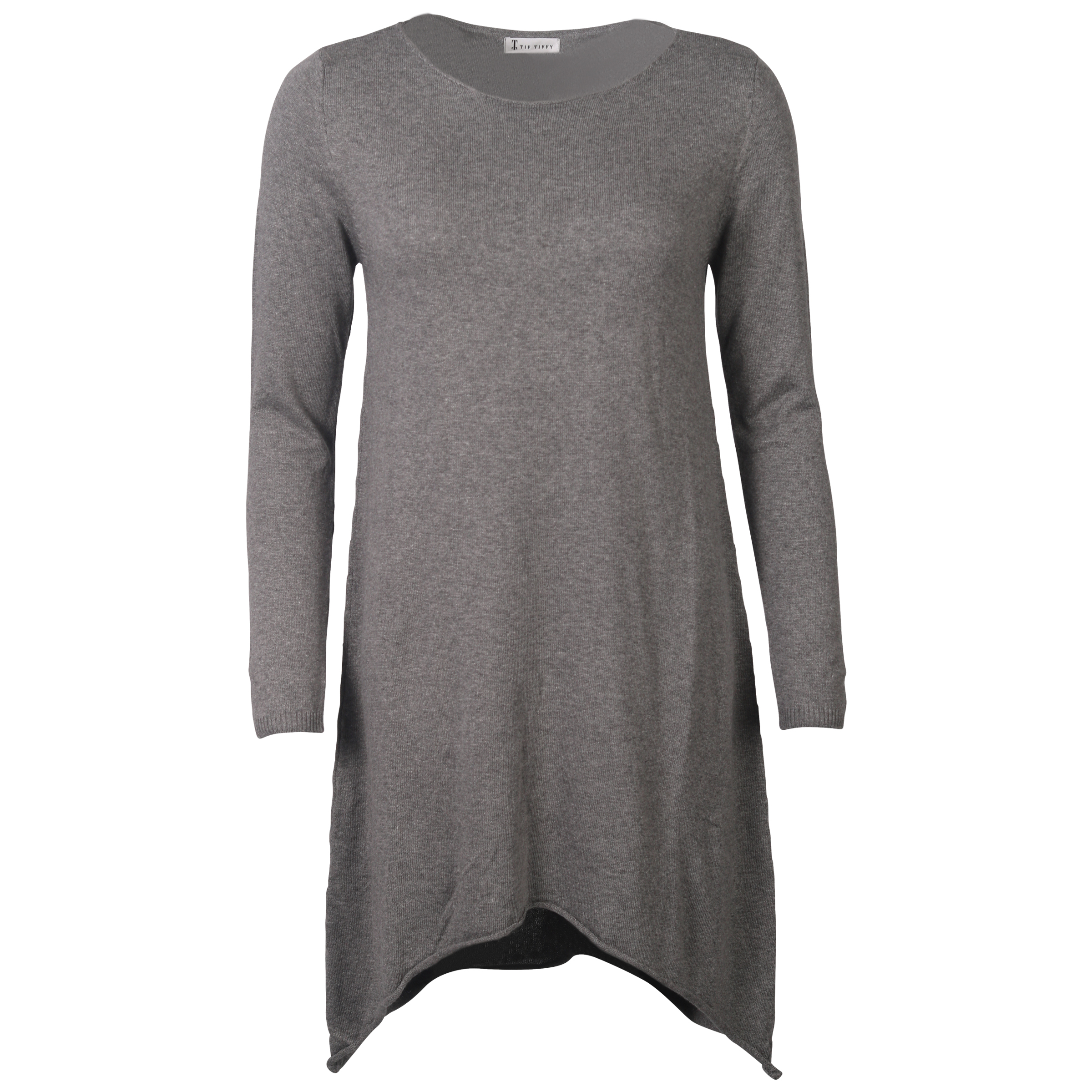 Tif-Tiffy Strick Kleid grau