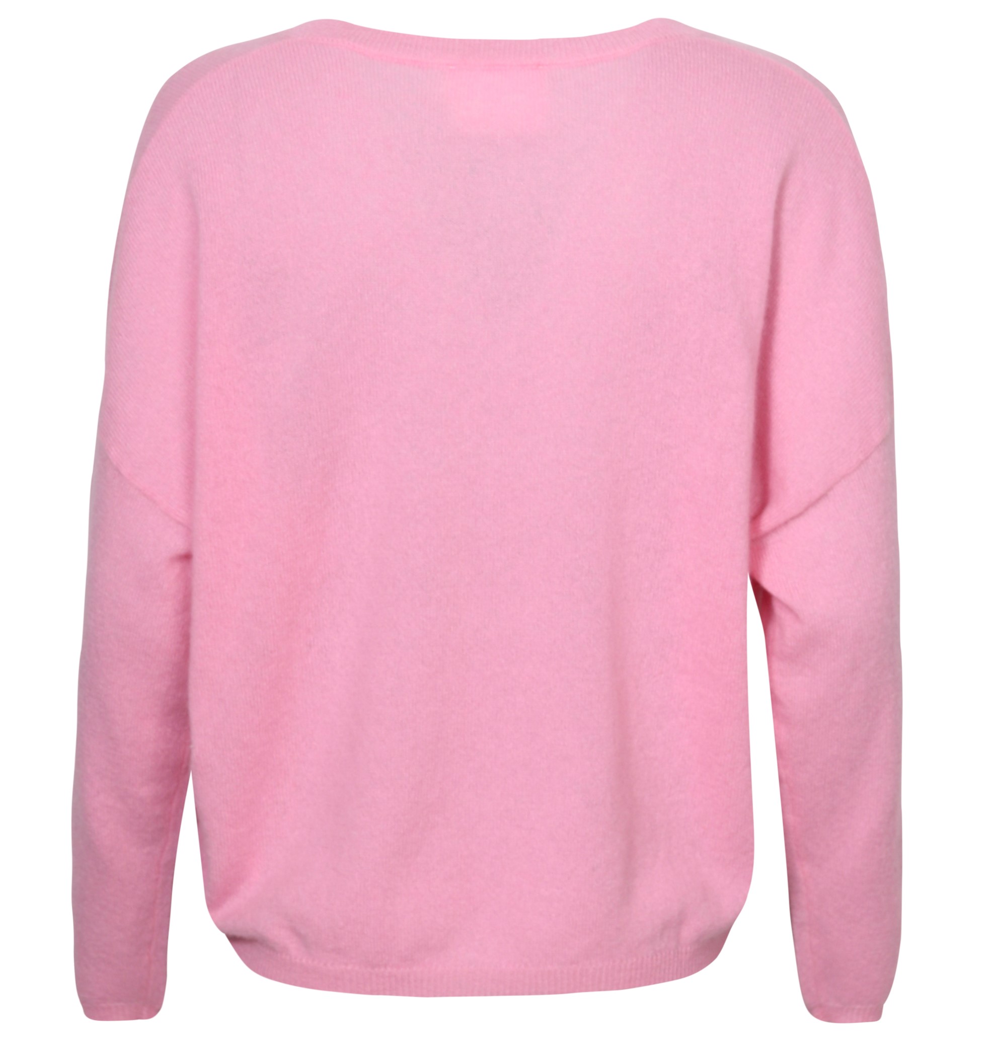 ABSOLUT CASHMERE V-Neck Sweater Alicia in Light Pink