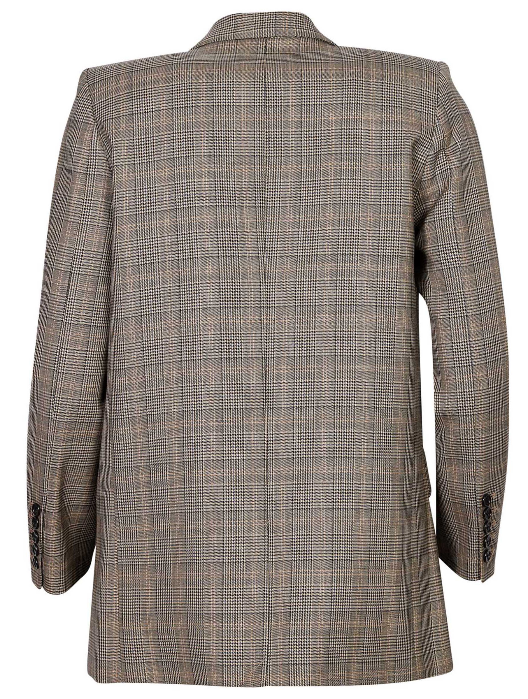 Nili Lotan Diane Blazer Camel Check S - US 2