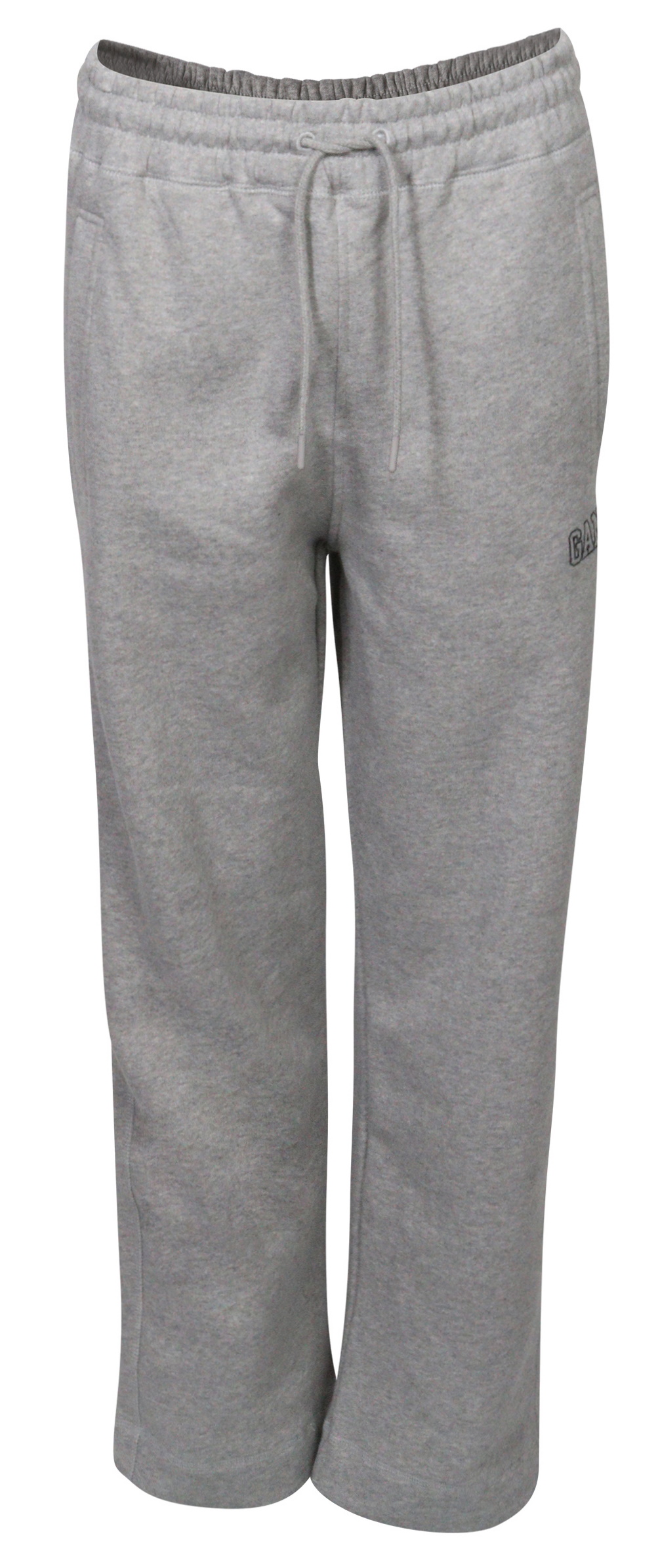 Ganni Straight Leg Sweat Pants Software Isoli Heathergrey