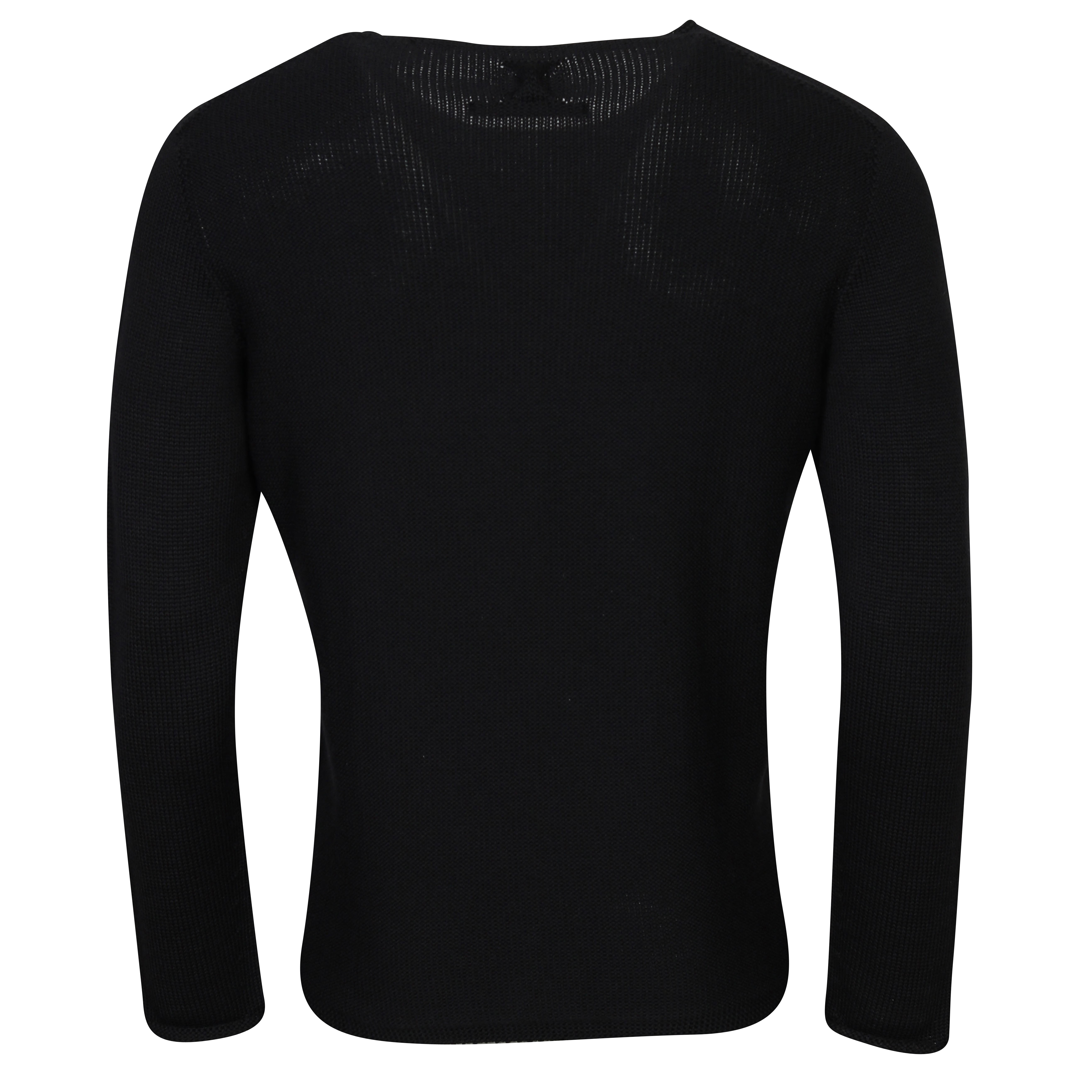 Hannes Roether Knit Pullover in Black