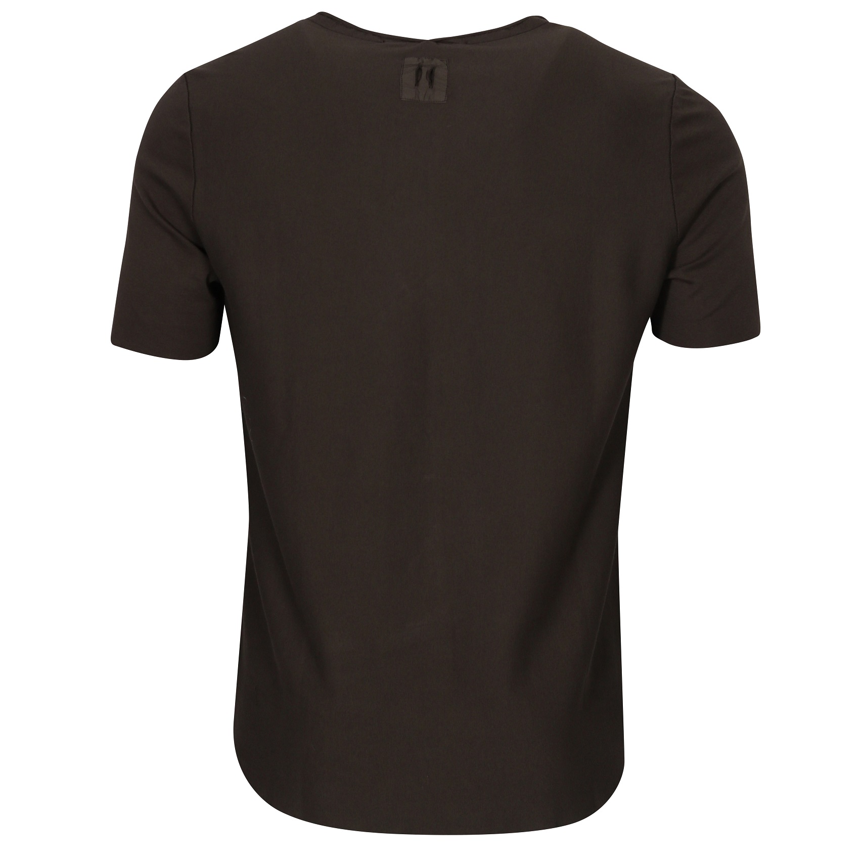 HANNES ROETHER T-Shirt in Dark Olive L