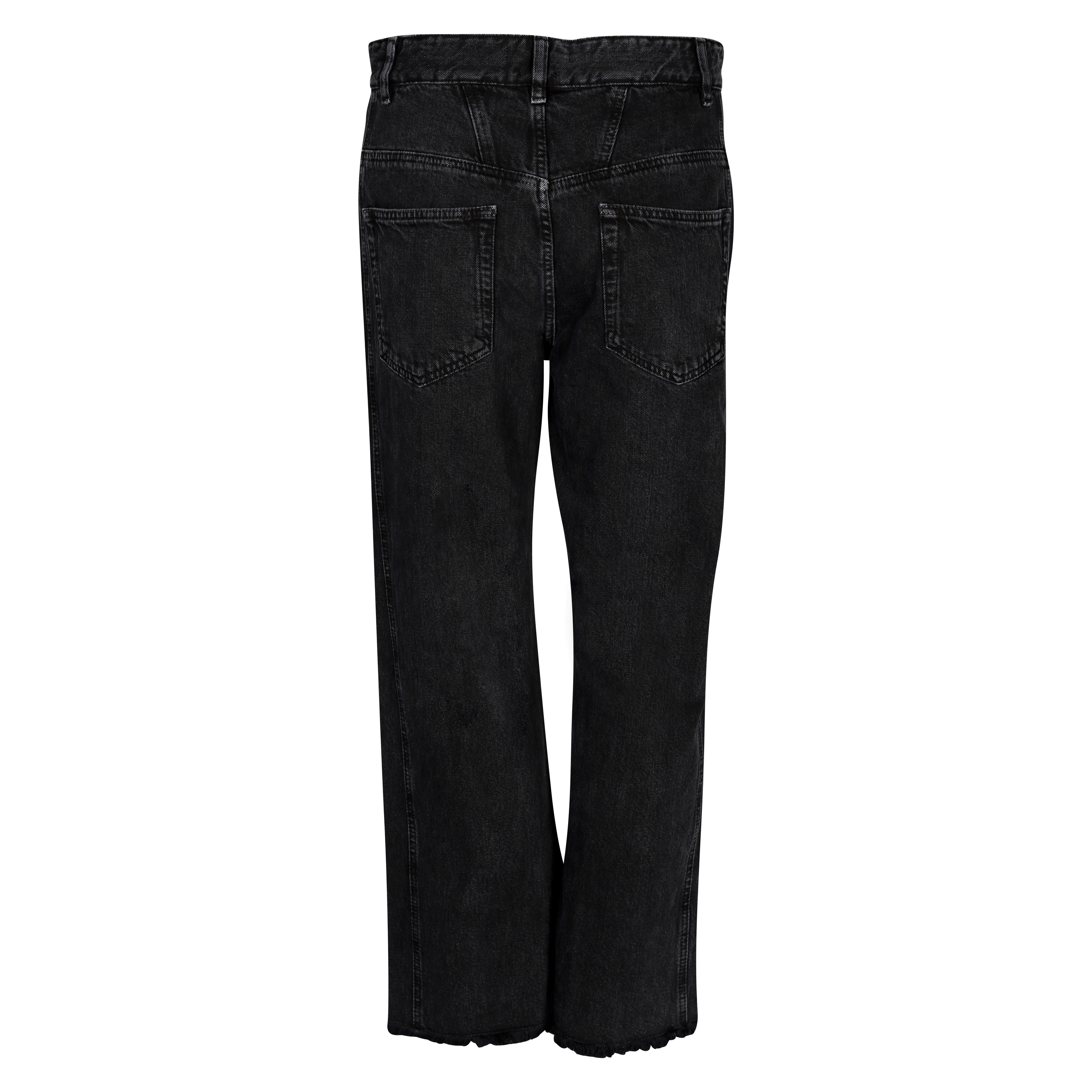 Isabel Marant Étoile Jeans Tricia Faded Black XXS