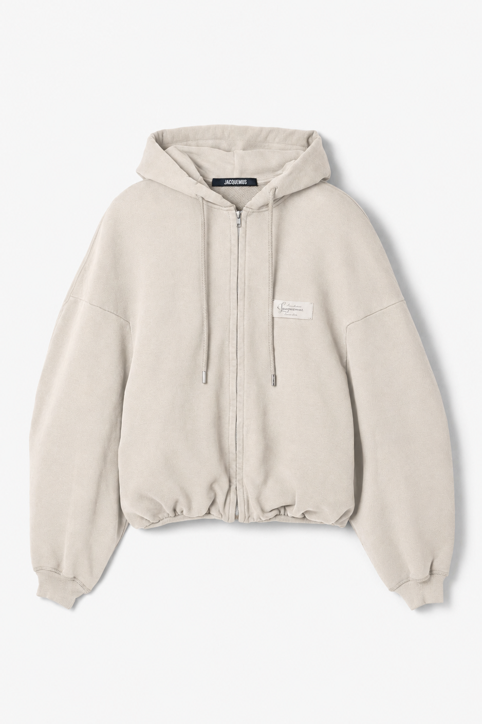 JACQUEMUS Corso Oversize Hoodie in Beige