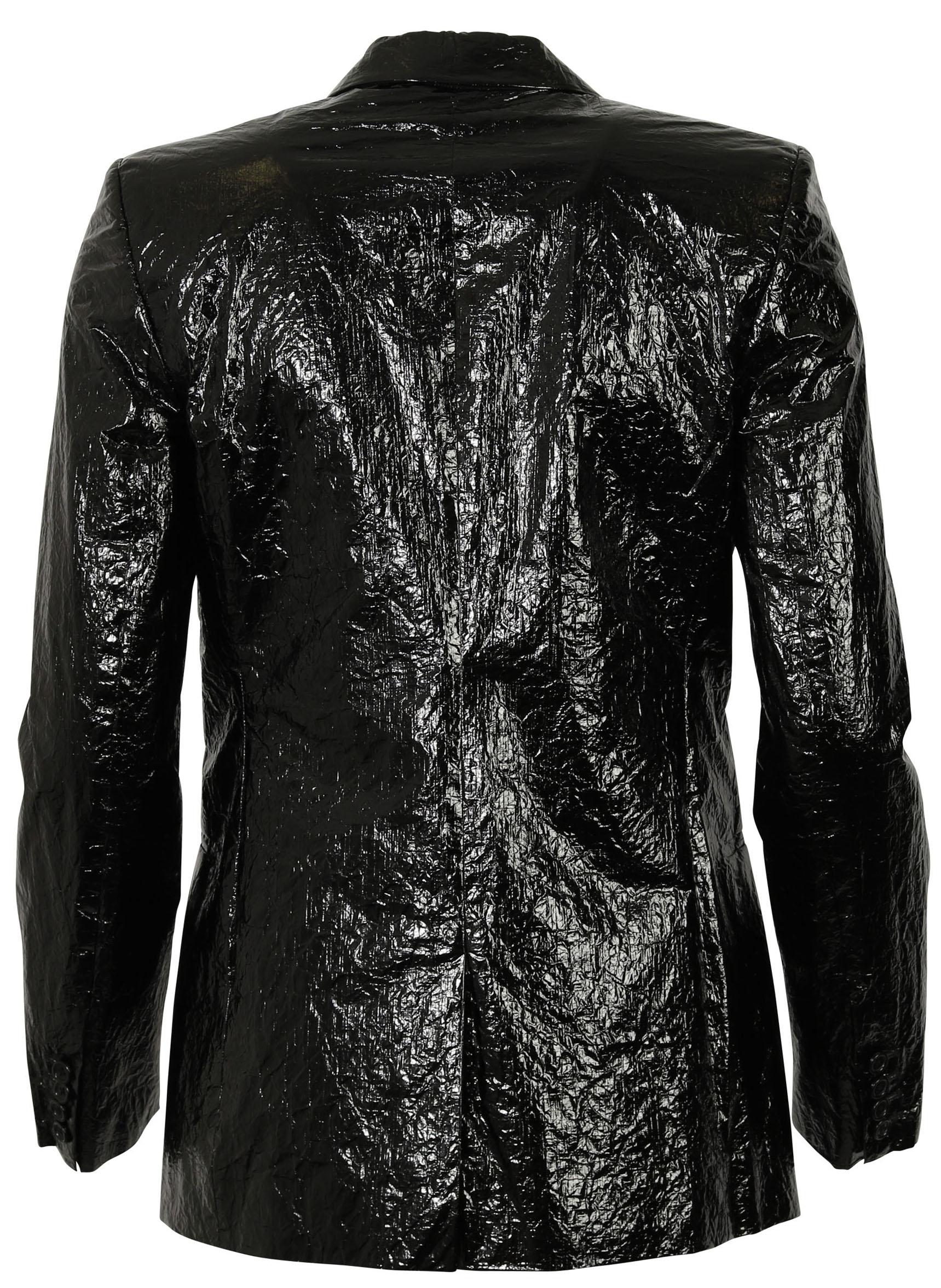 Helmut Lang Wet Look Jacket Black S