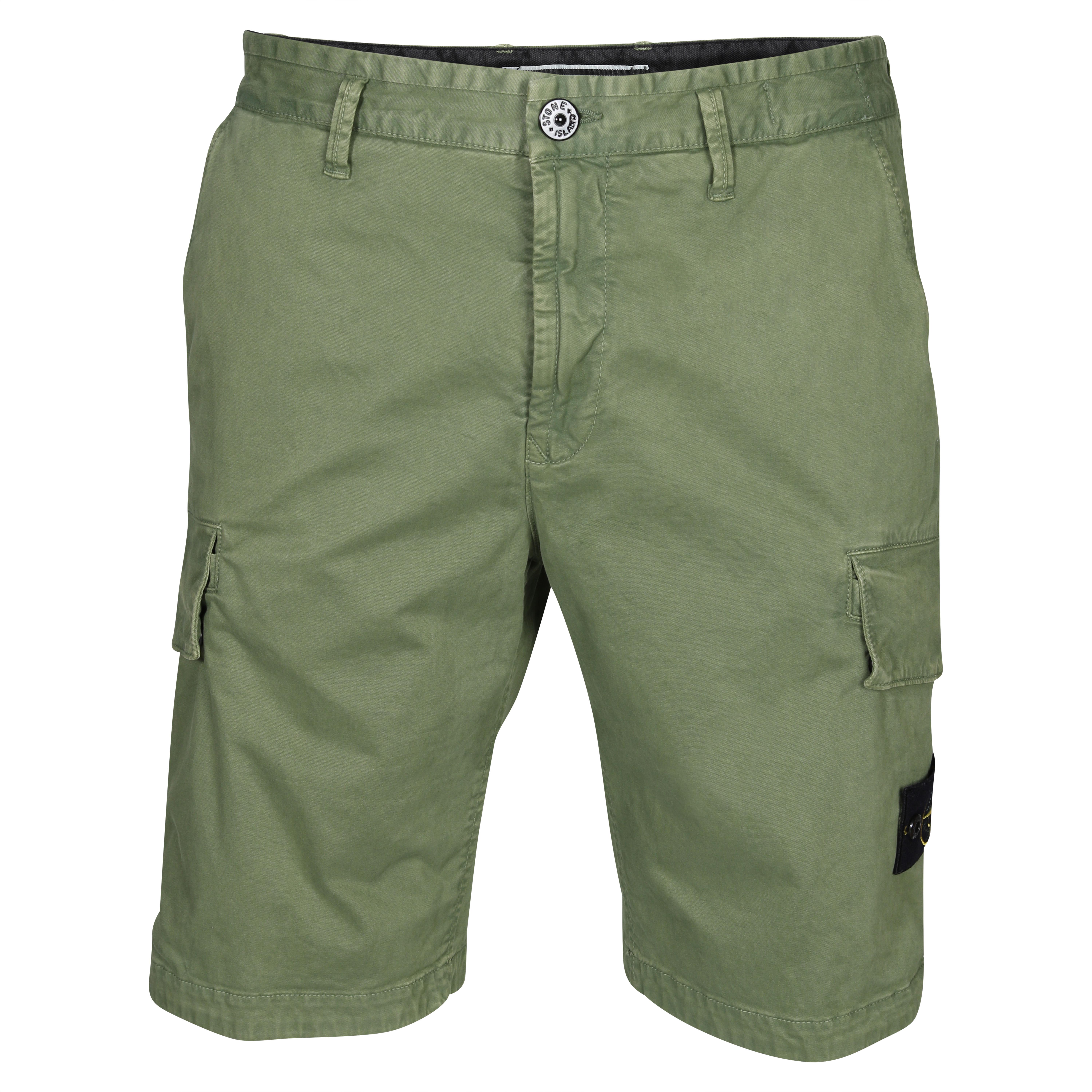 Stone Island Bermuda Shorts in Washed Olive