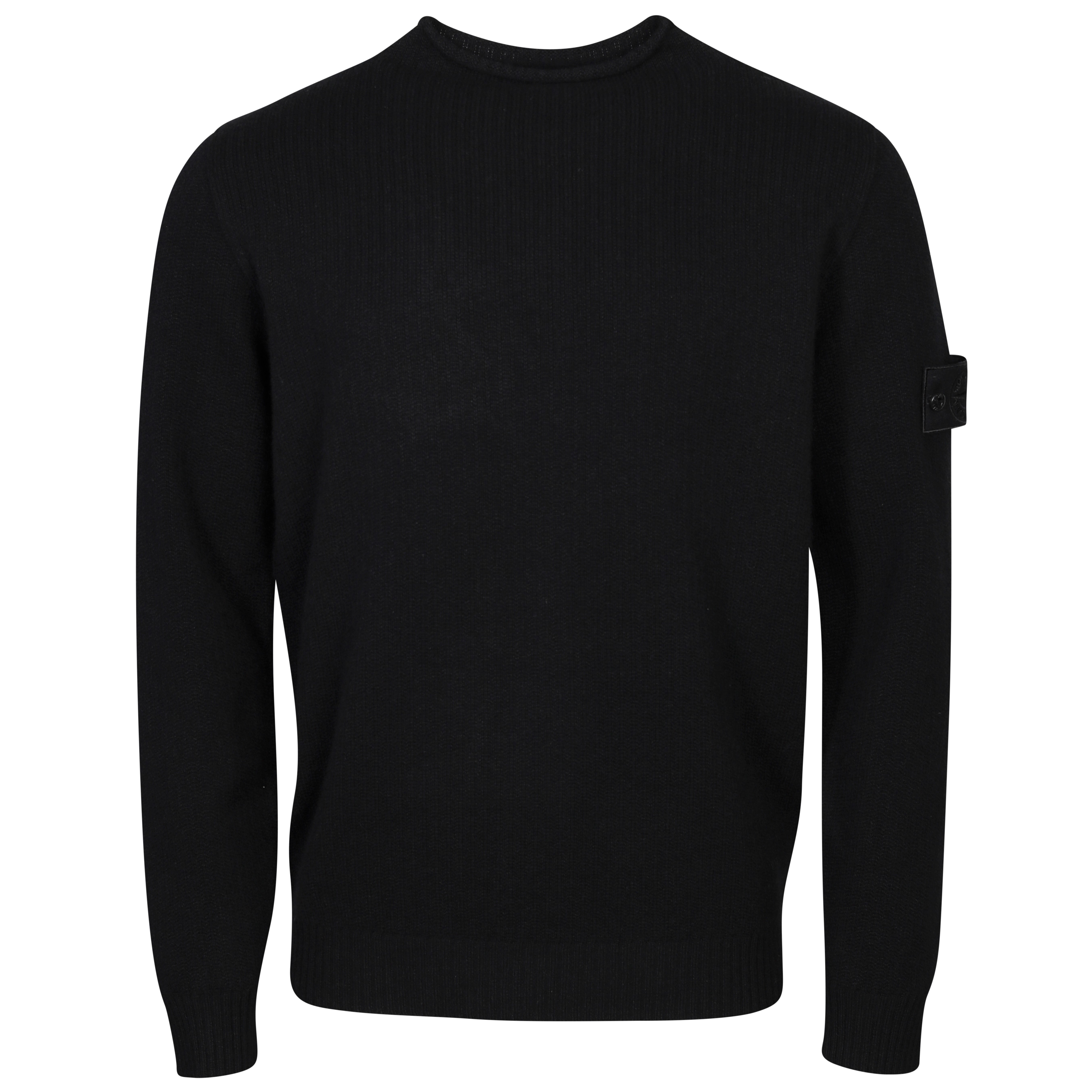Stone Island Cashmere Pullover Ghost in Black