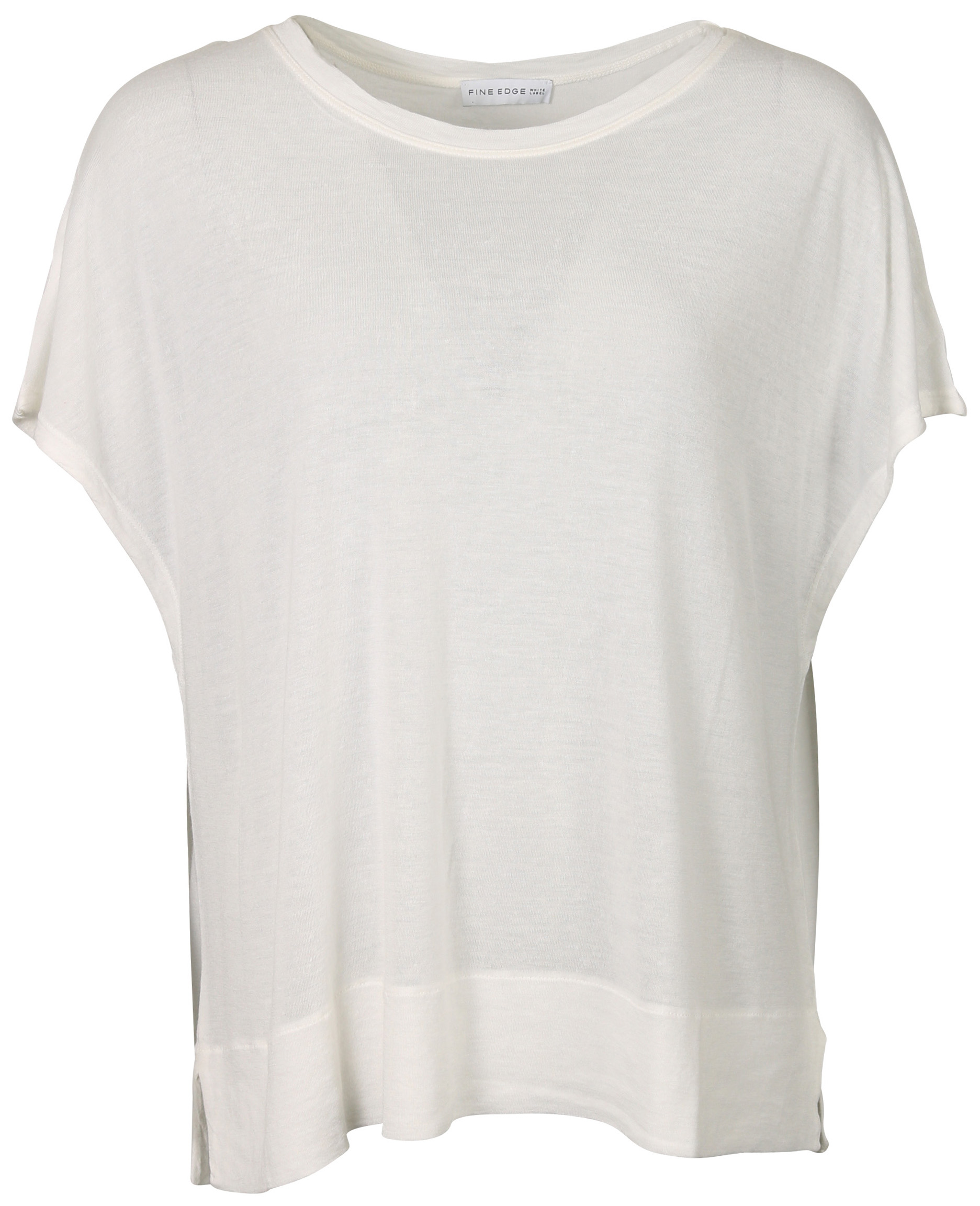 Fine Edge Casual Seamless Tee White