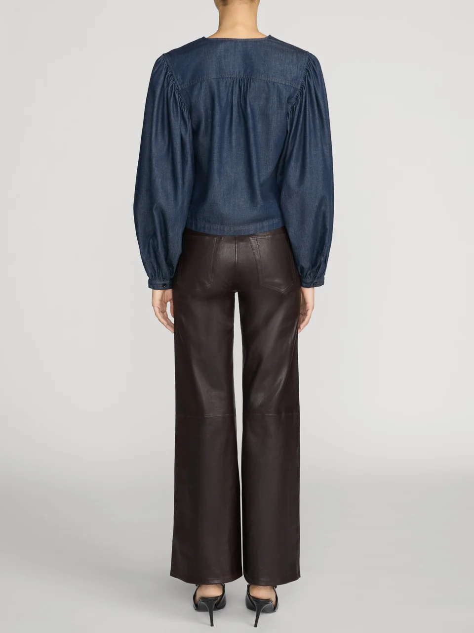 FRAME The Off Duty Long Sleeve Popover Shirt