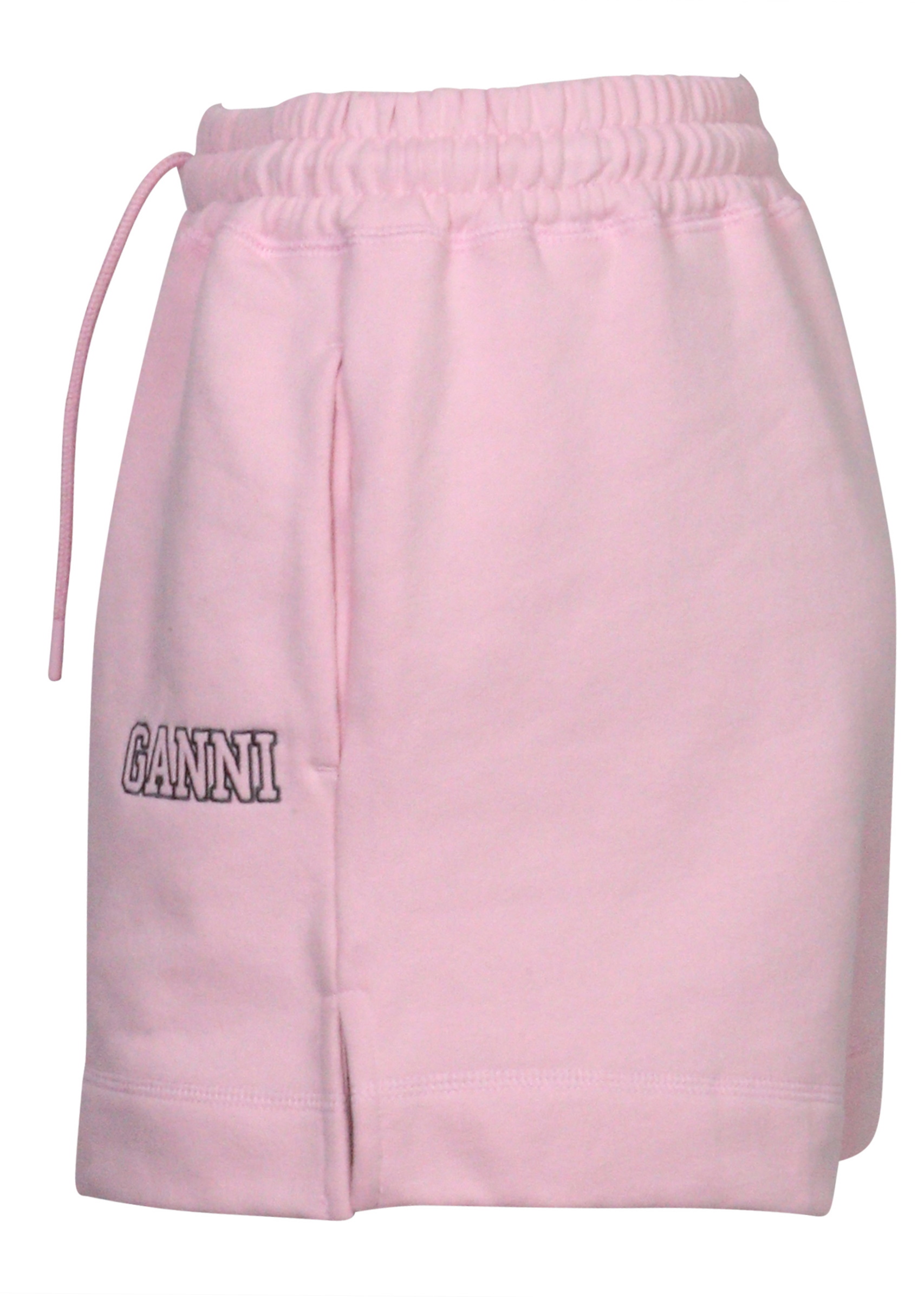 Ganni Drawstring Sweat Shorts Software Isoli Light Pink S