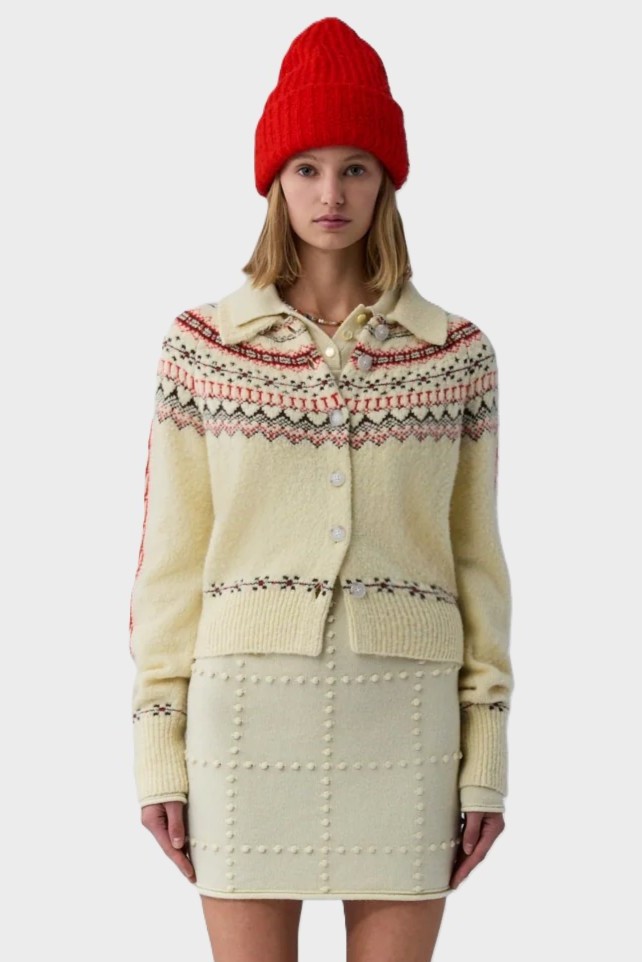 GUEST IN RESIDENCE Cloud Chalet Knit Sweater in Mist