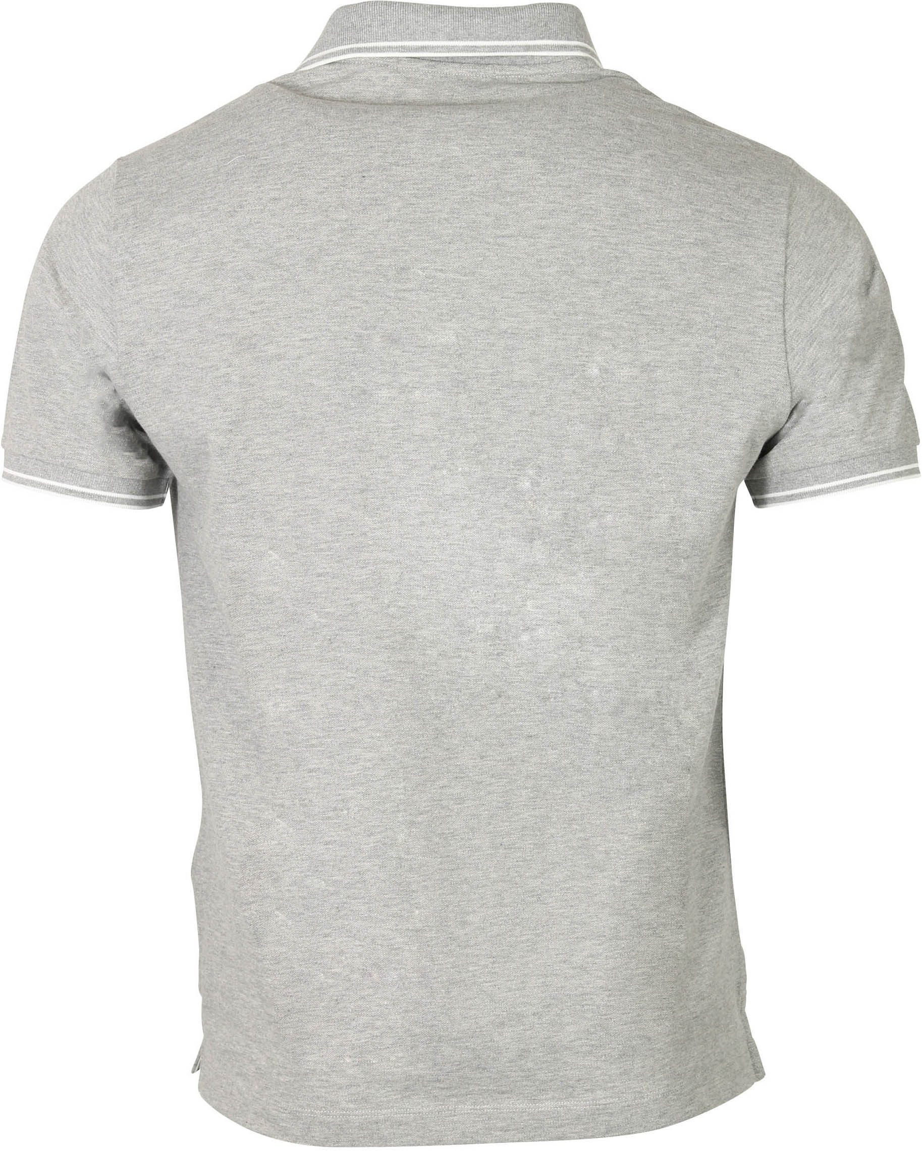 Stone Island Poloshirt Light Grey/White