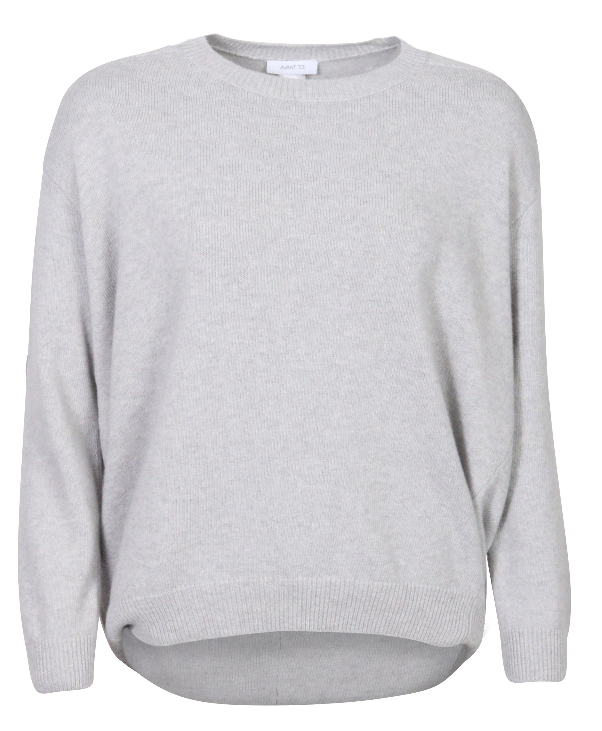 Avant Toi Knit Sweater Grey Melange