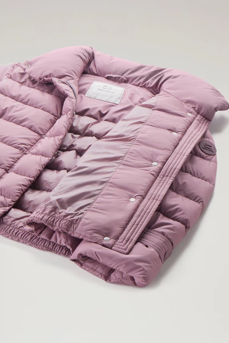 WOOLRICH Ellis Light Down Jacket in Amethyst XS WOOLRICH Ellis Light Down Jacket in Amethyst M