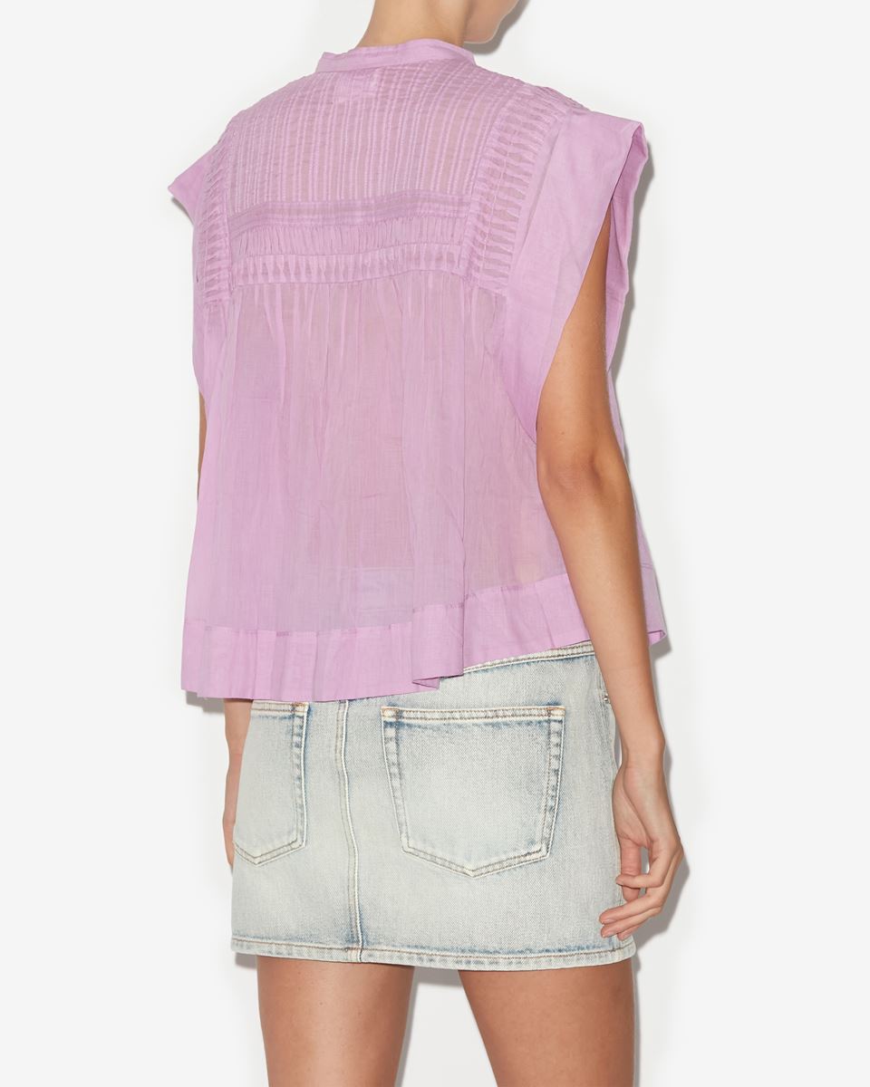 ISABEL MARANT ÉTOILE Leaza Top in Mauve FR40 / DE38