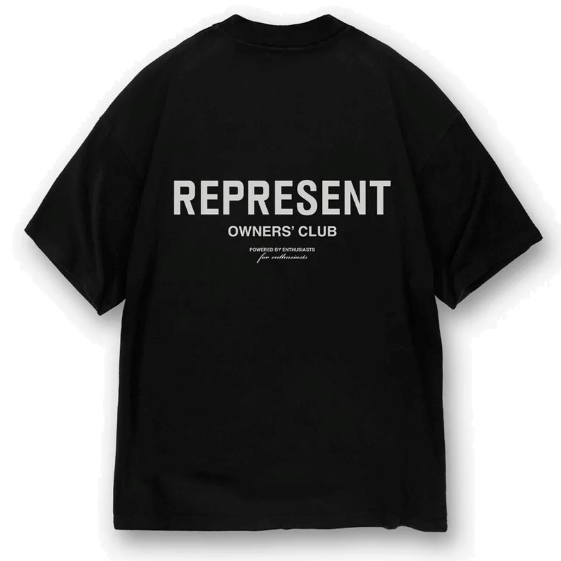 REPRESENT Owners Club T-Shirt in Black XL