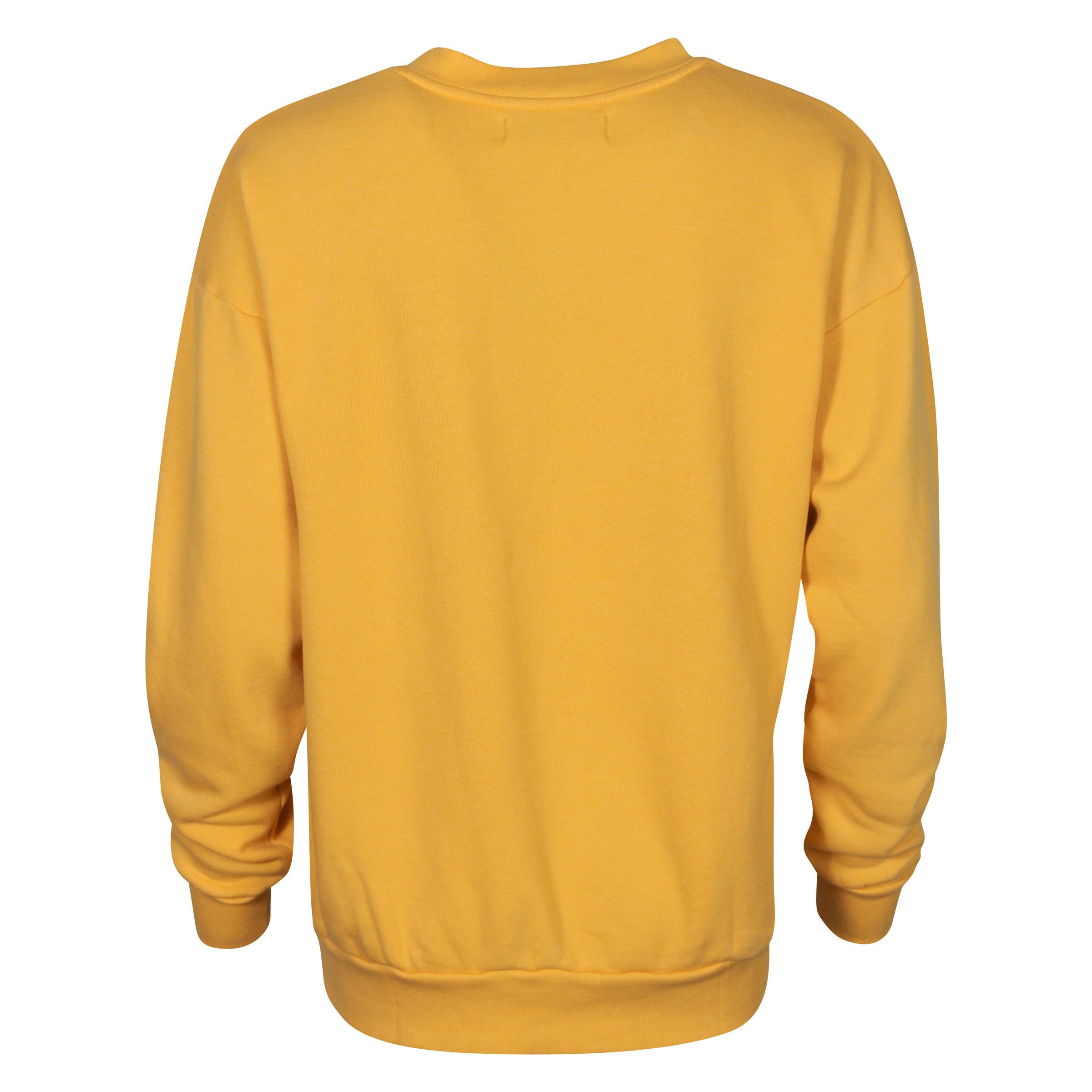 SPRWMN Embroidereed Logo Sweatshirt in Dandelion Yellow