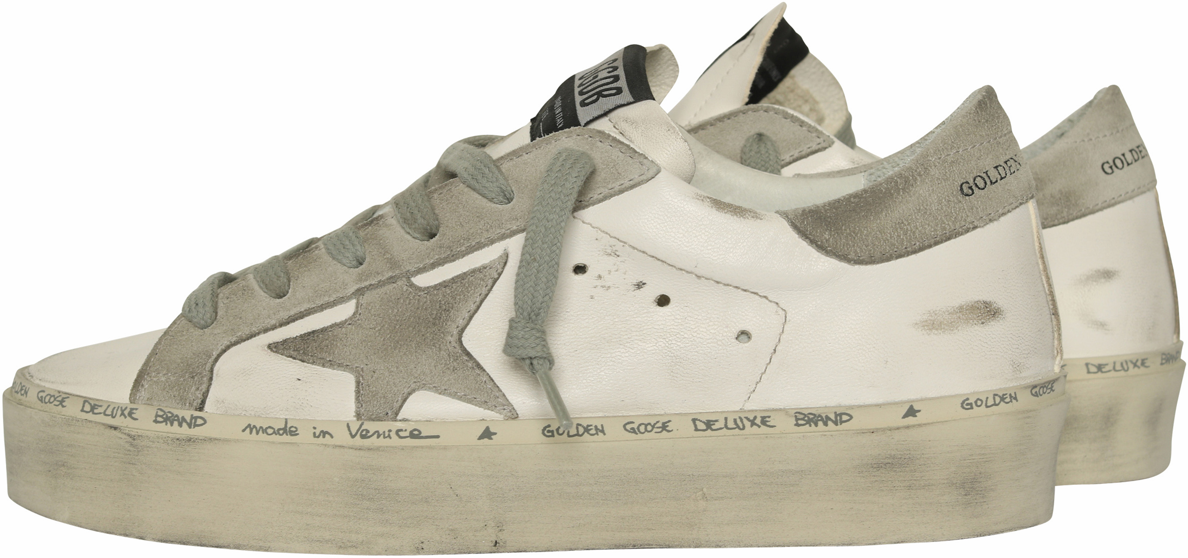 Golden Goose Sneaker Hi Star White/Grey