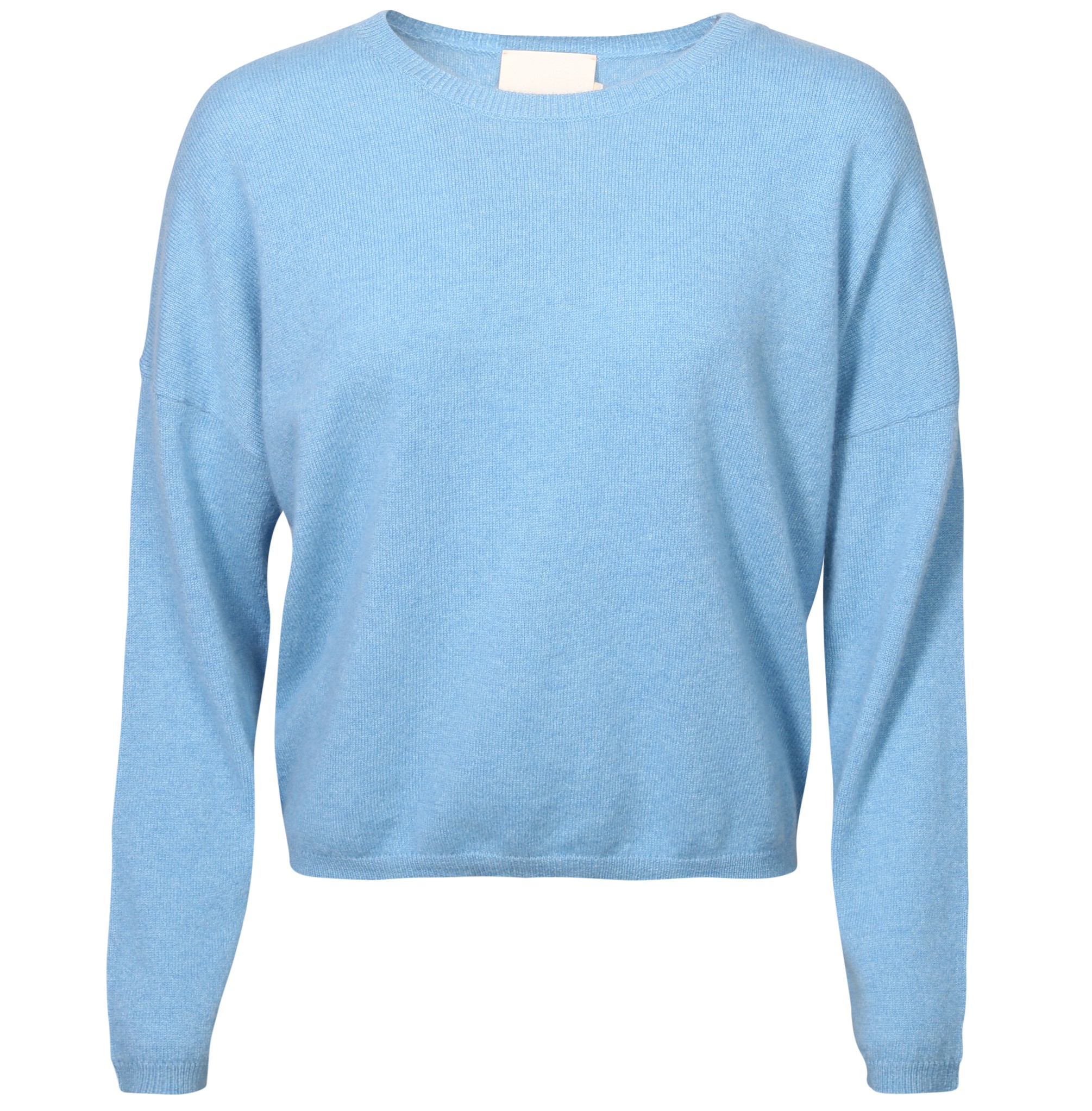 ABSOLUT CASHMERE Round Neck Sweater Kaira in Blue