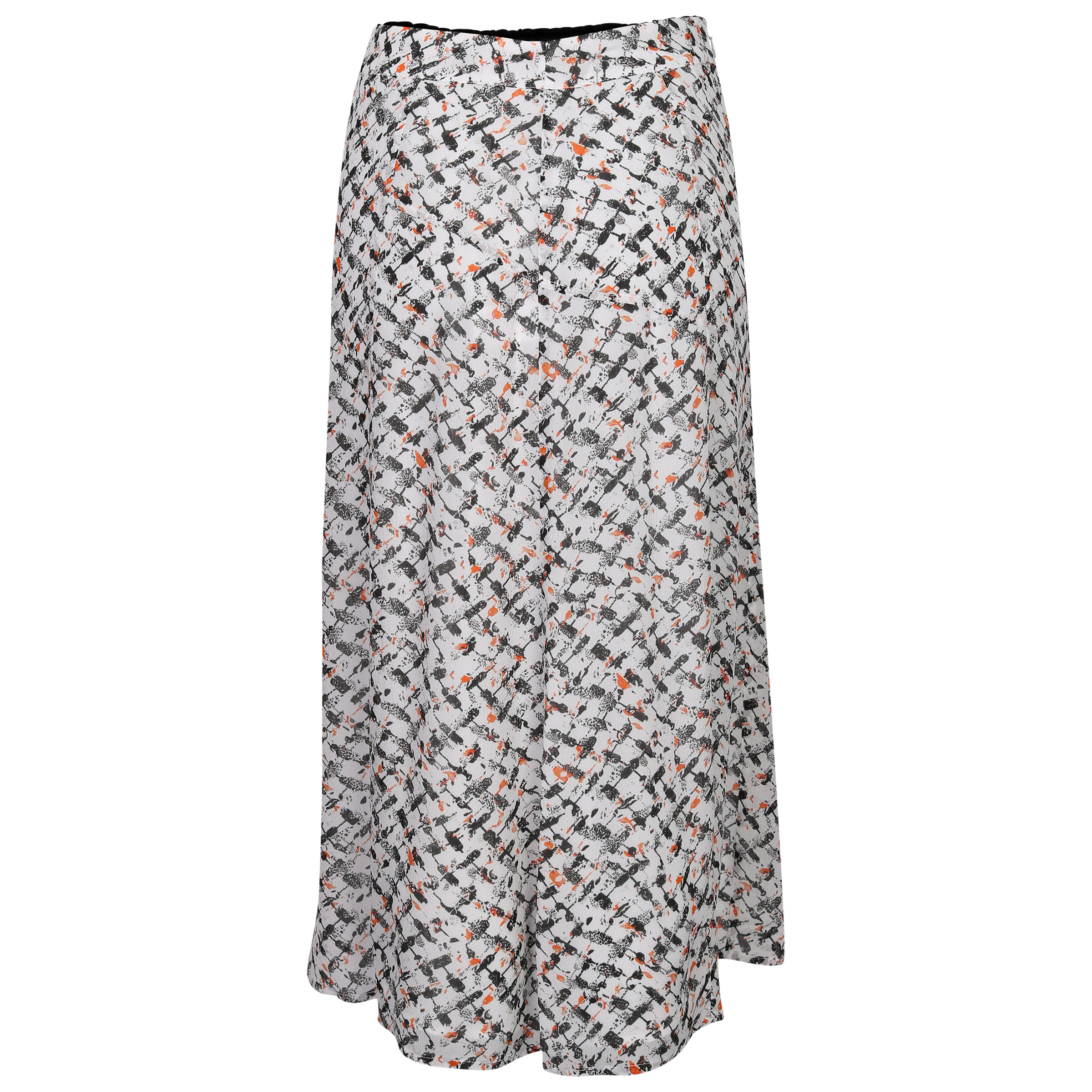 Lala Berlin Skirt Svea Cheetah Kufiya White