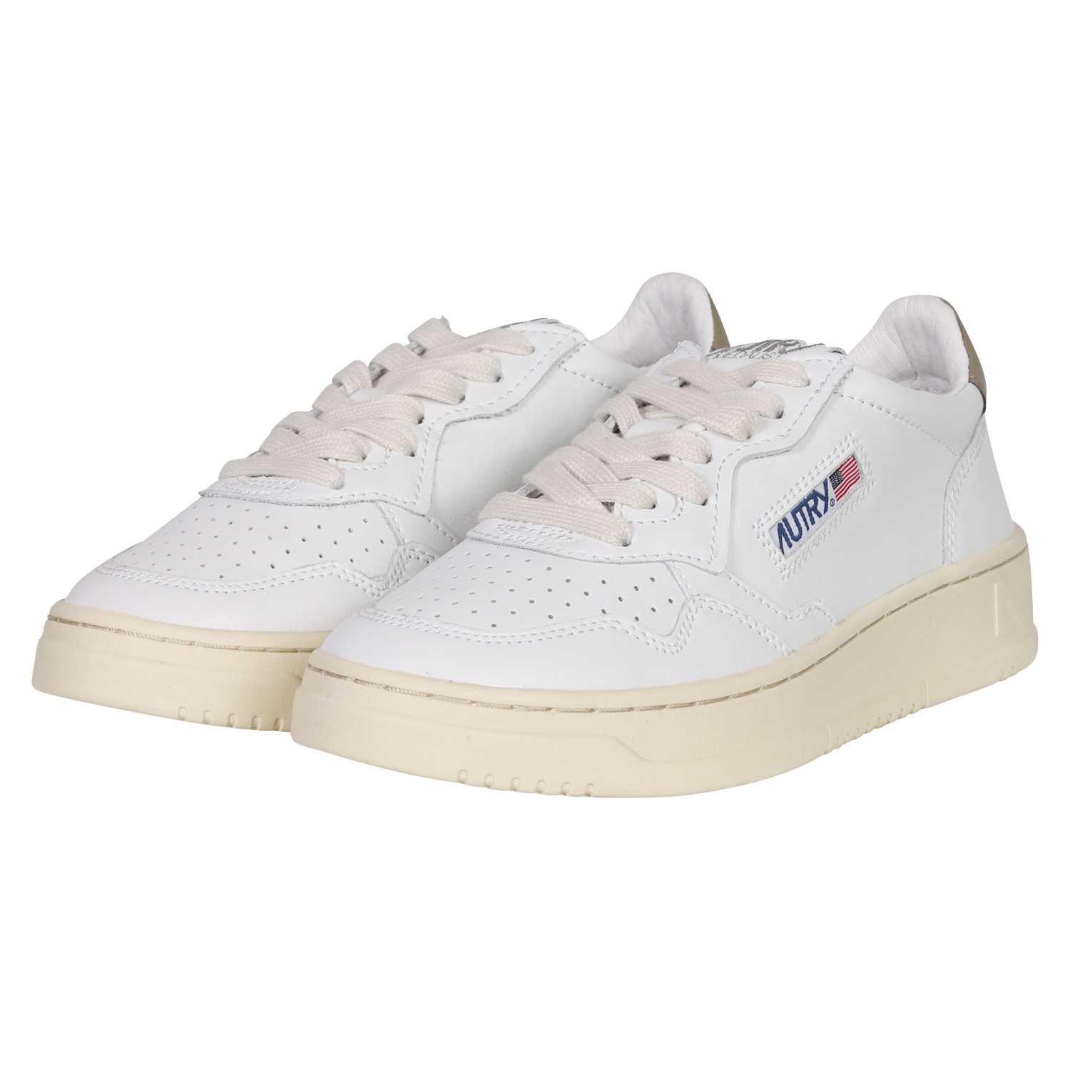 Autry Action Shoes White/Khaki 36