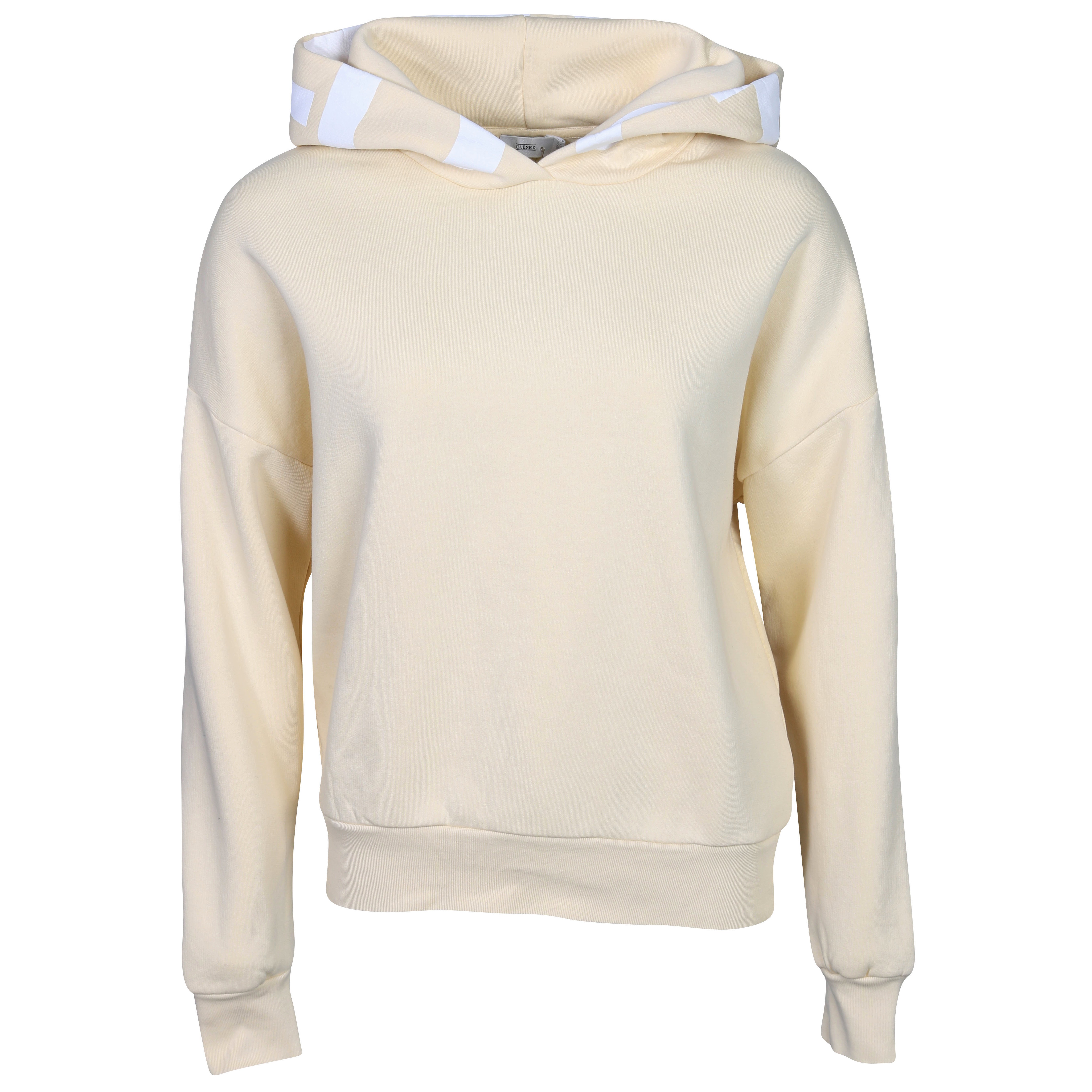 Closed Logo Sweat Hoodie in Soft Yellow