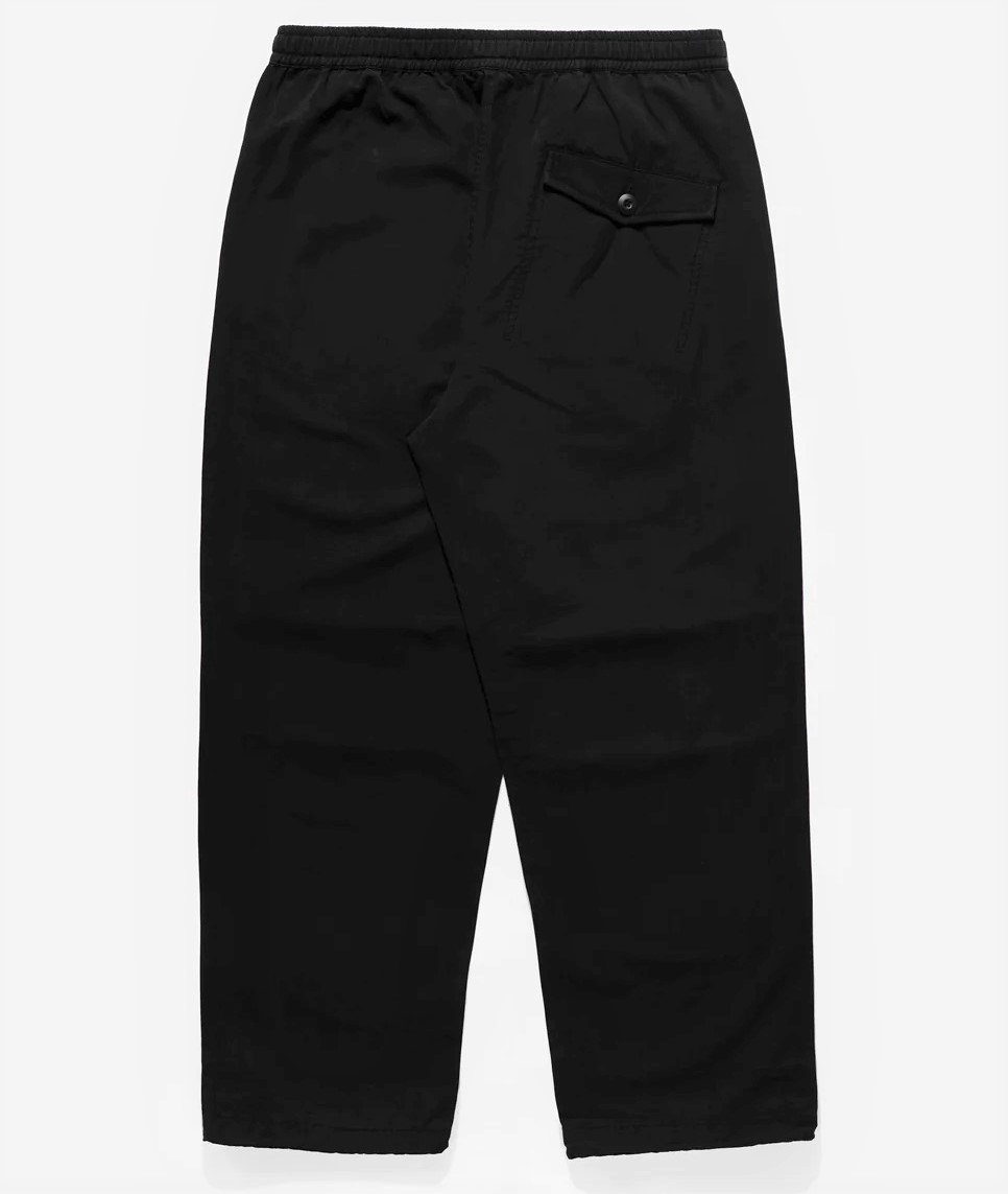 MAHARISHI 4301 Loose Asym Track Pants in Black XL