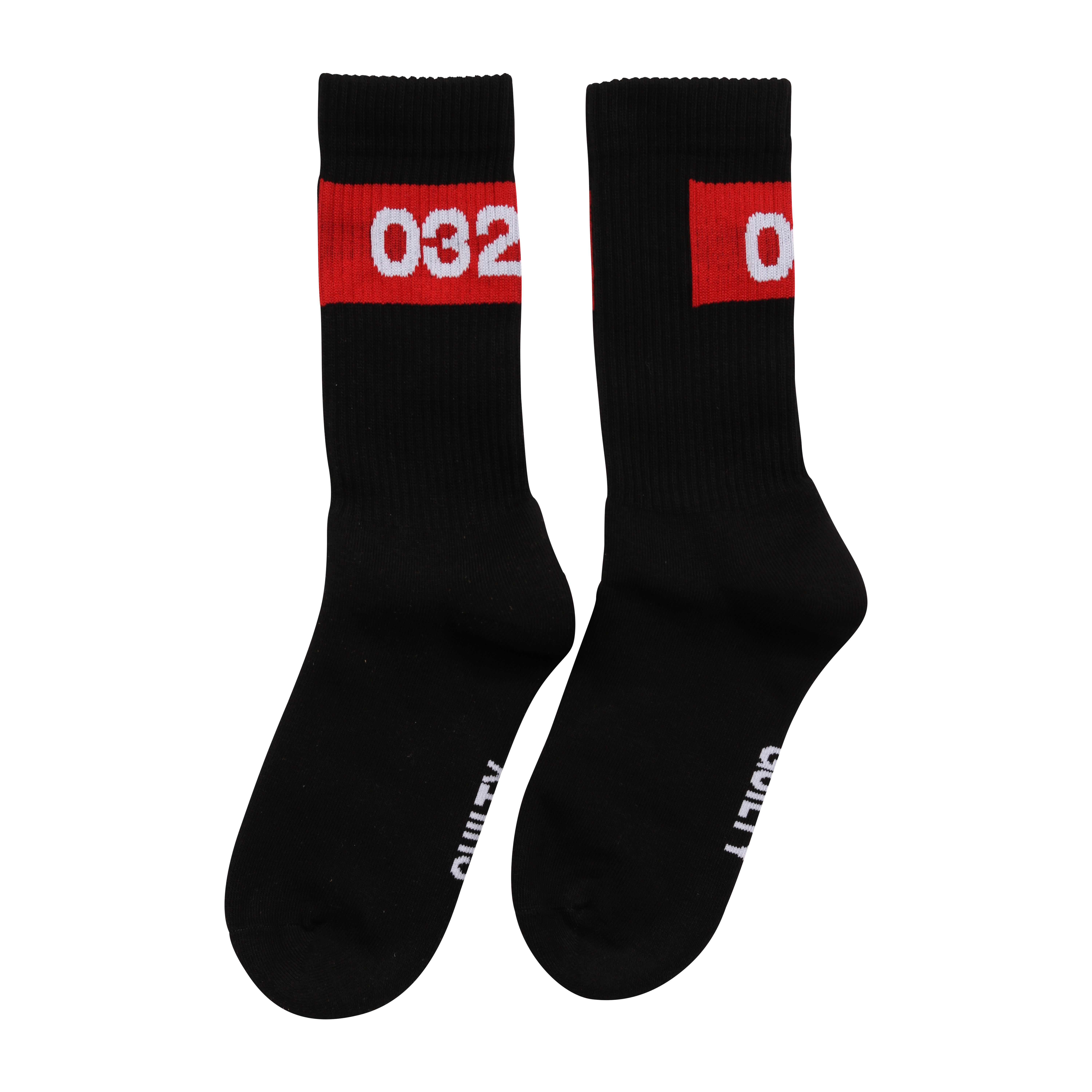 032c Tape Socks in Black 35-39