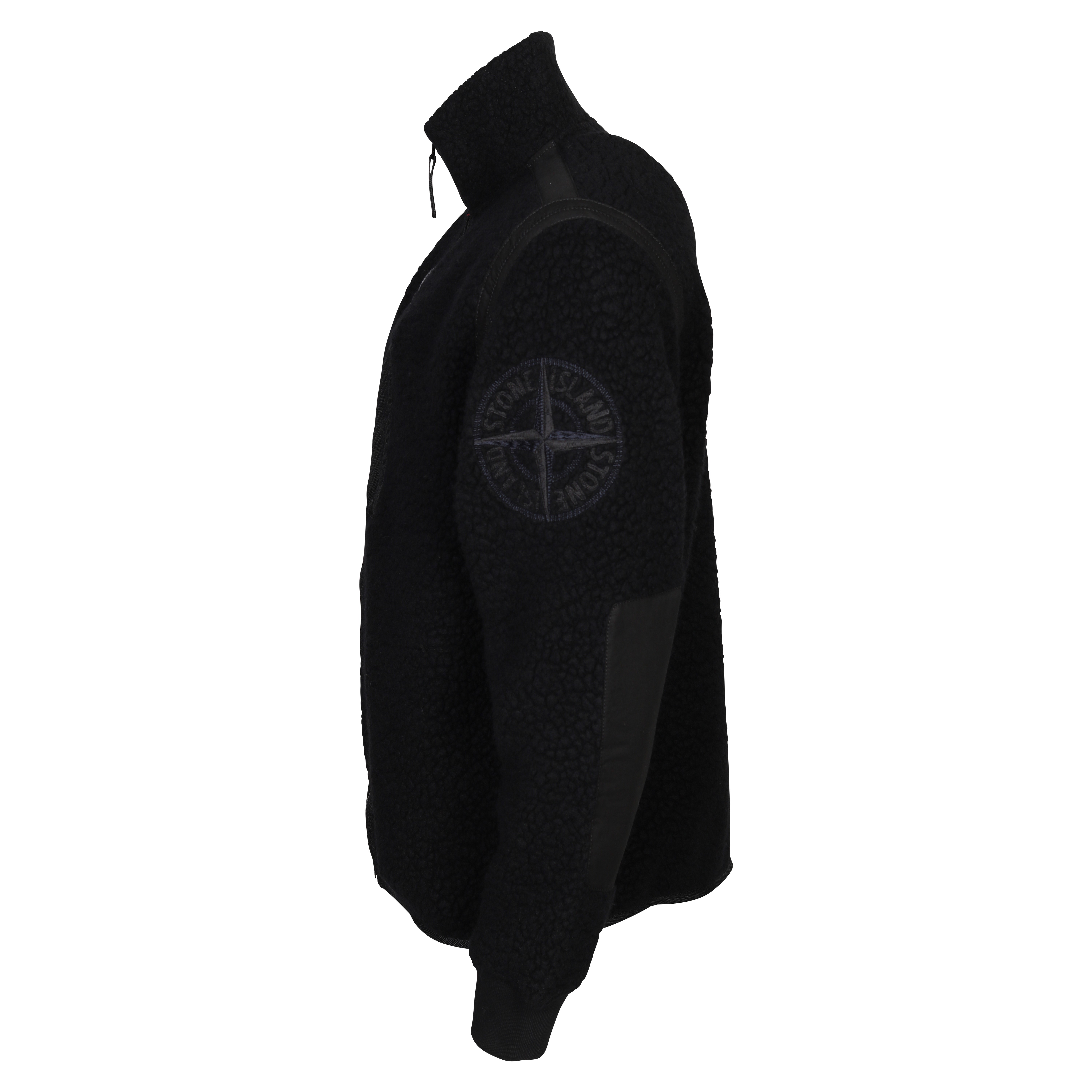 Stone Island Teddy Jacket in Black