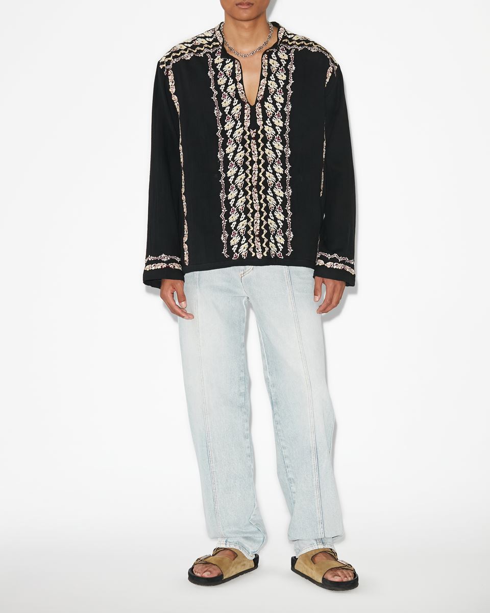ISABEL MARANT Cikariah Shirt in Black XL