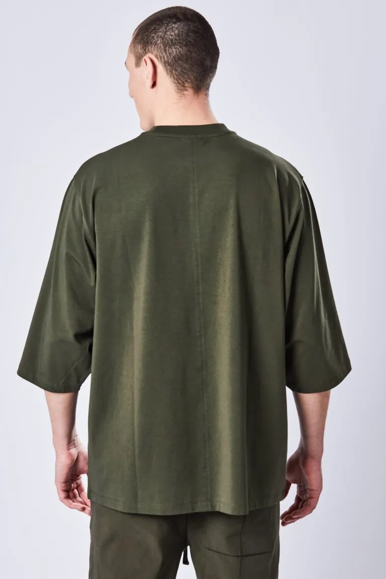 THOM KROM Oversize T-Shirt in Green XXL