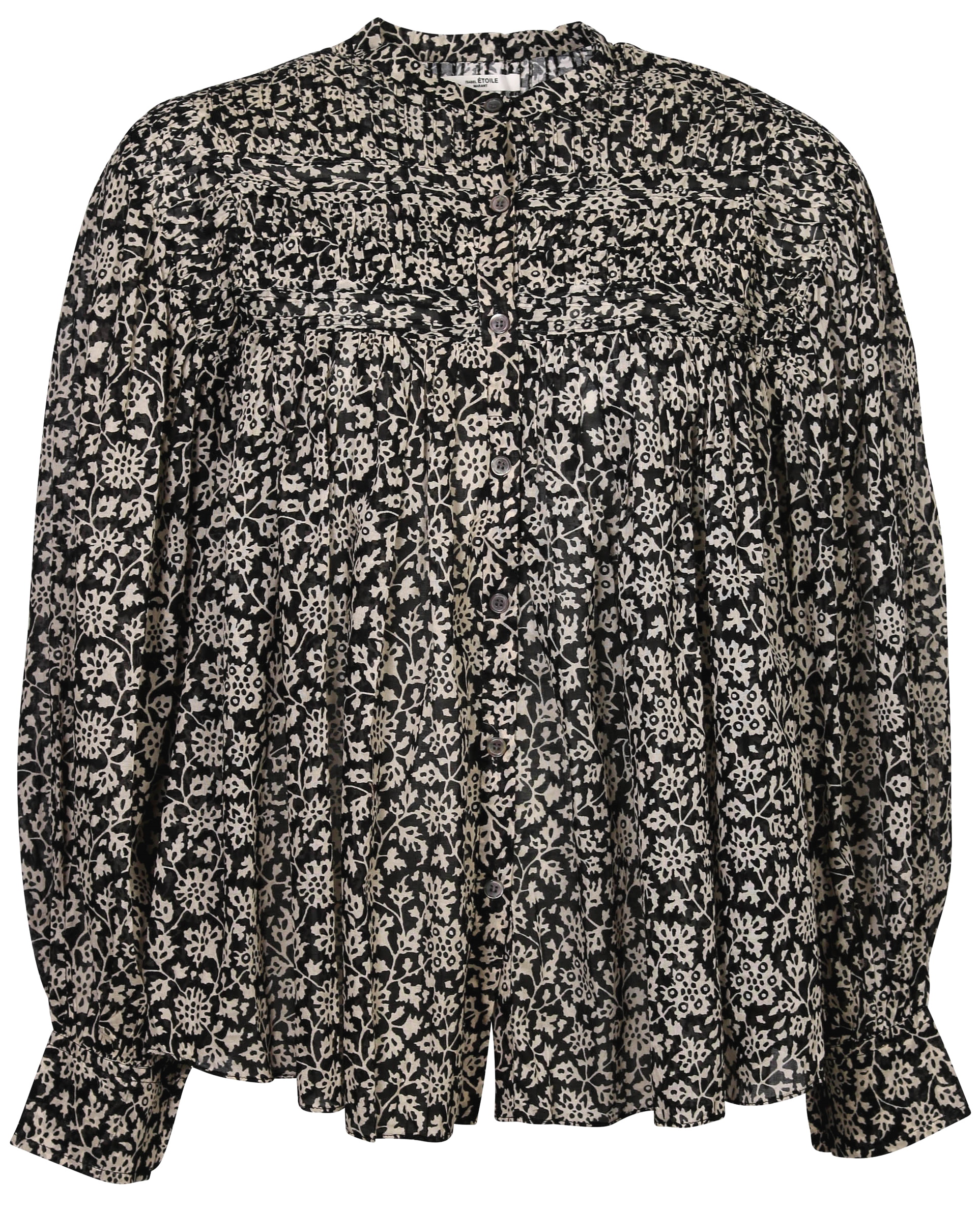 Isabel Marant Étoile Blouse Plalia Black/Ecru Printed