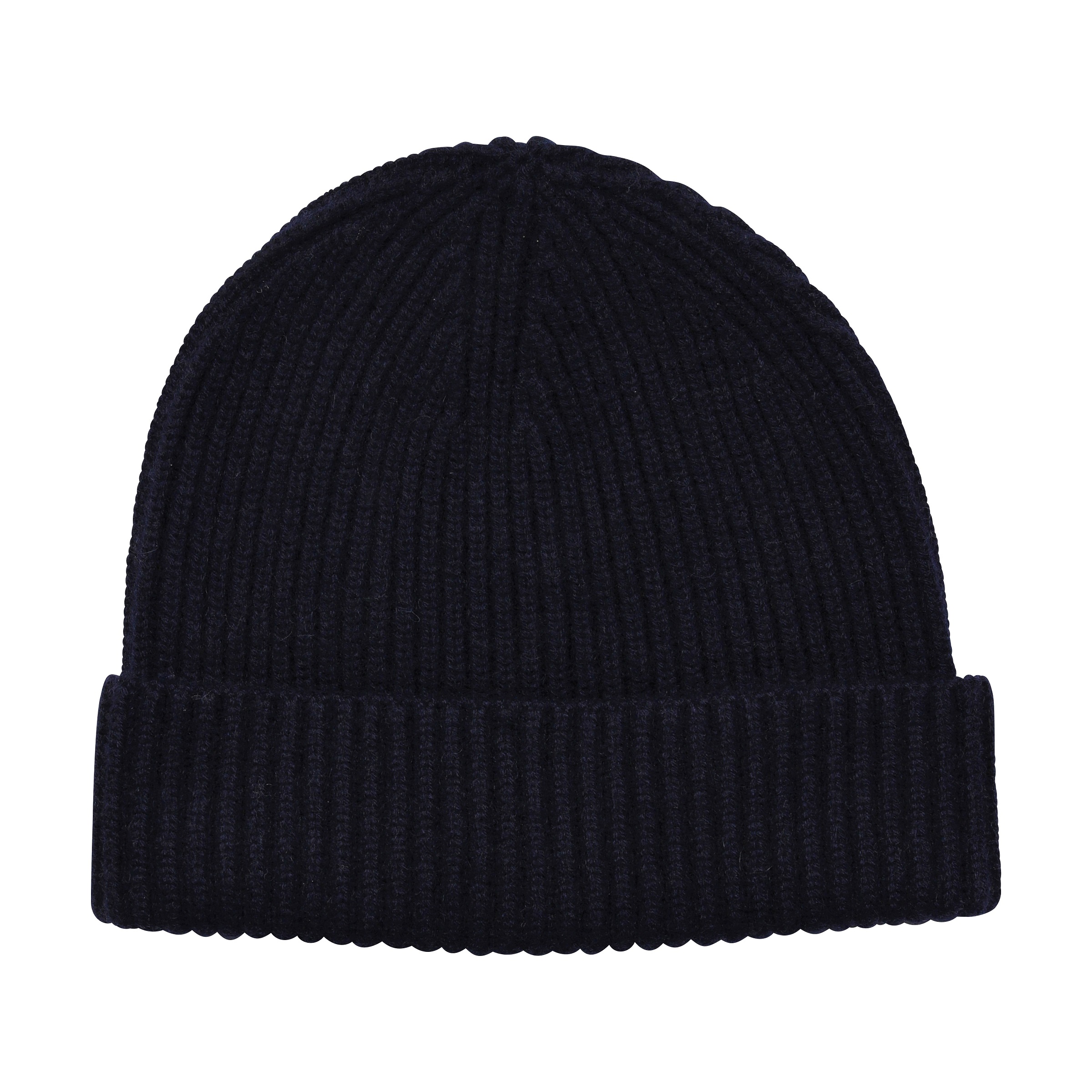 Flona Cashmere Cap in Navy
