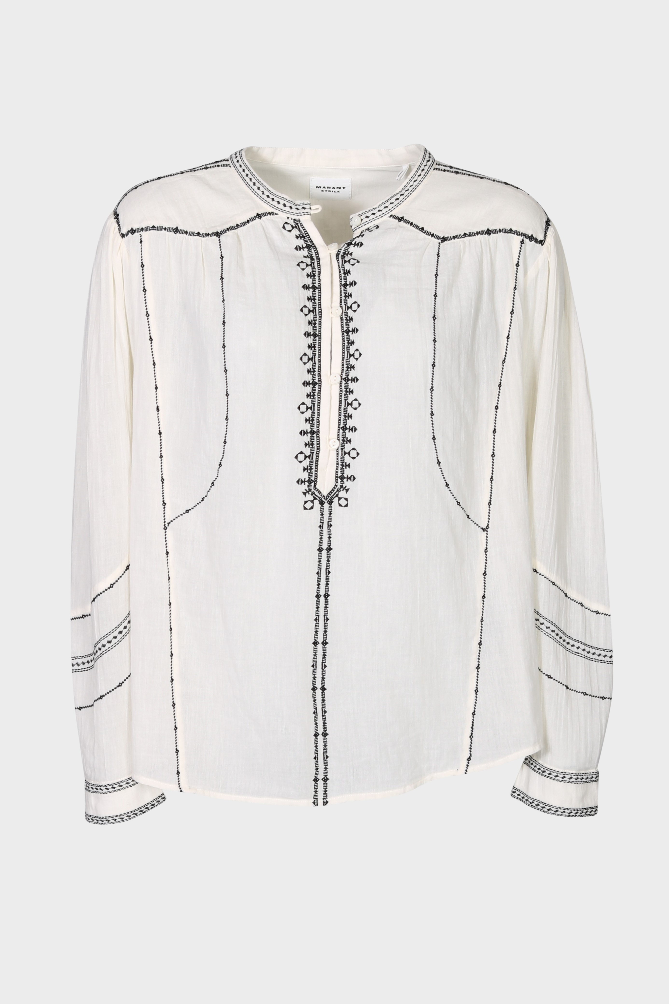 ISABEL MARANT ÉTOILE Pelson Top in Ecru