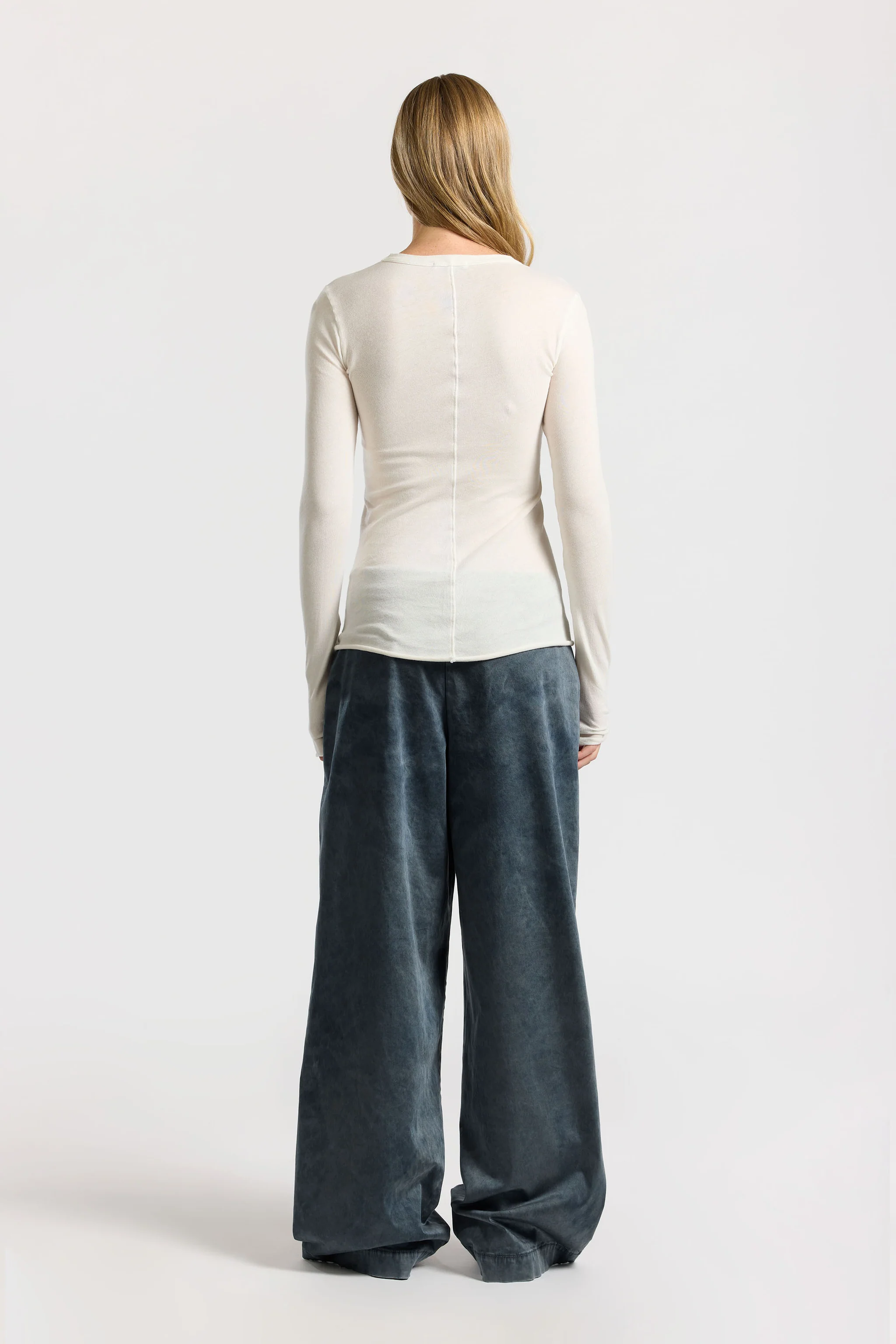 COTTON CITIZEN Marbella Longsleeve in Bone