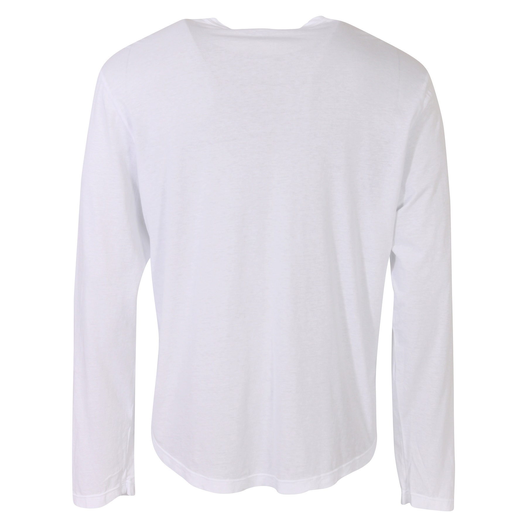 James Perse Clear Jersey Longsleeve Crewneck White S/1